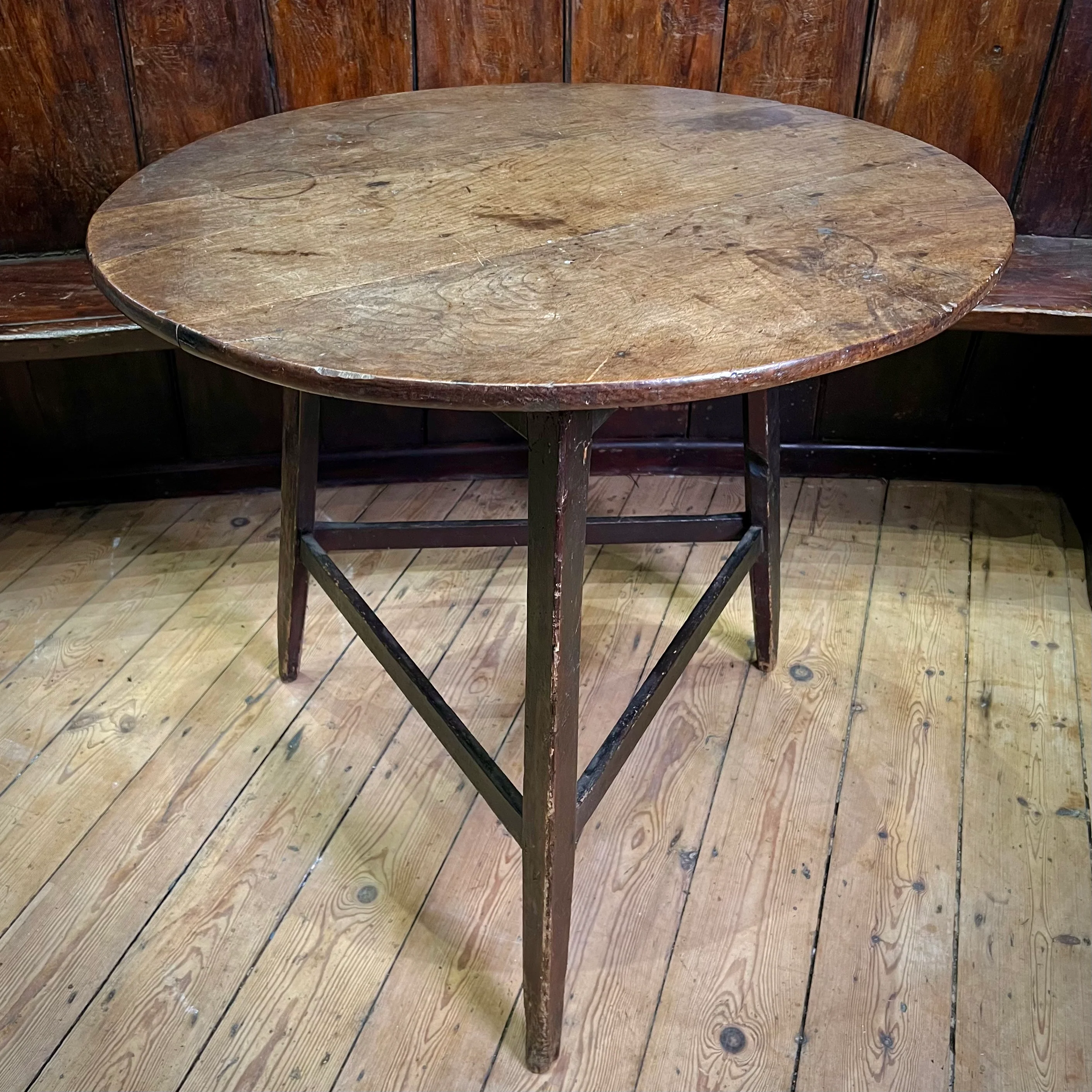18th Century English Oak Cricket Table - Image 6
