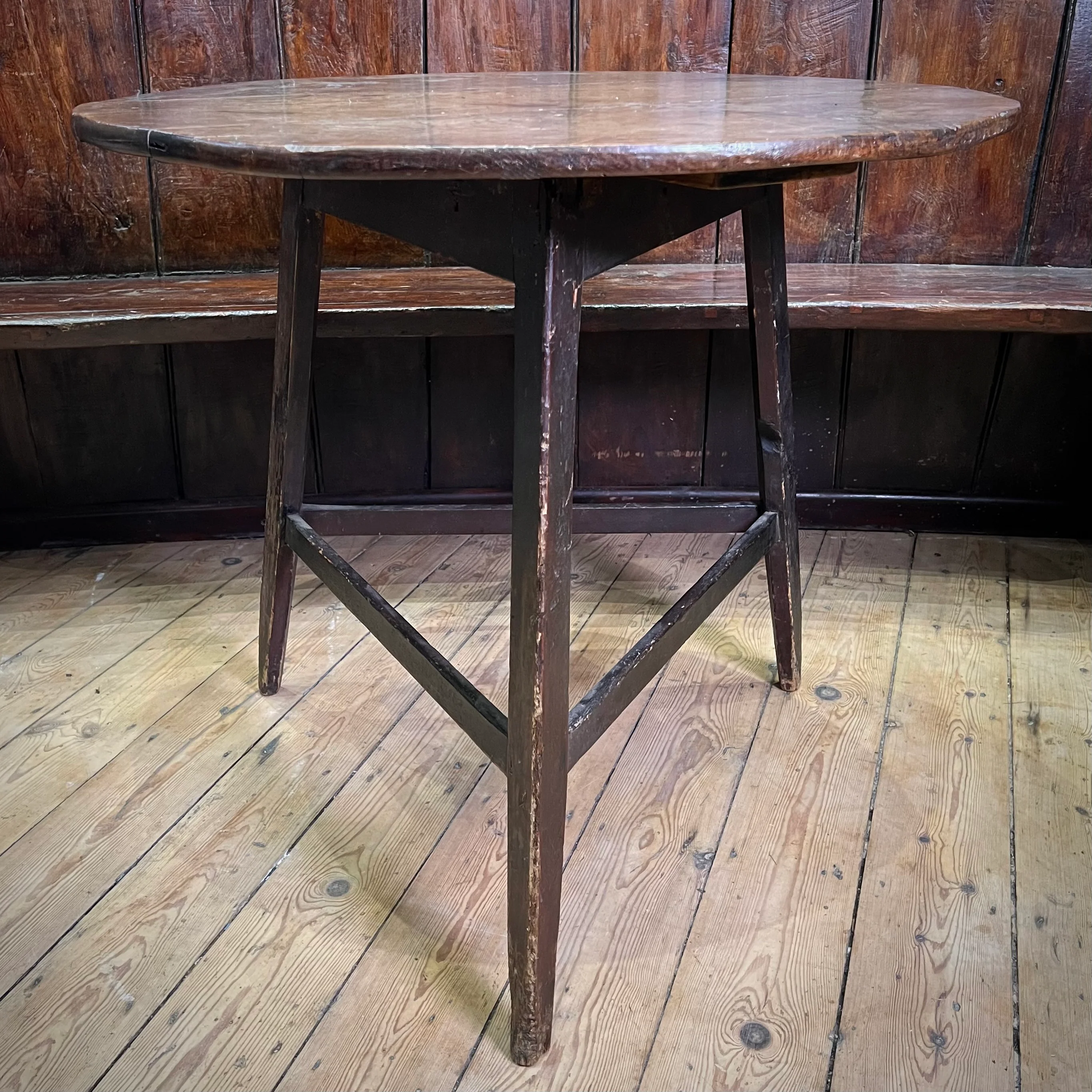 18th Century English Oak Cricket Table - Image 7