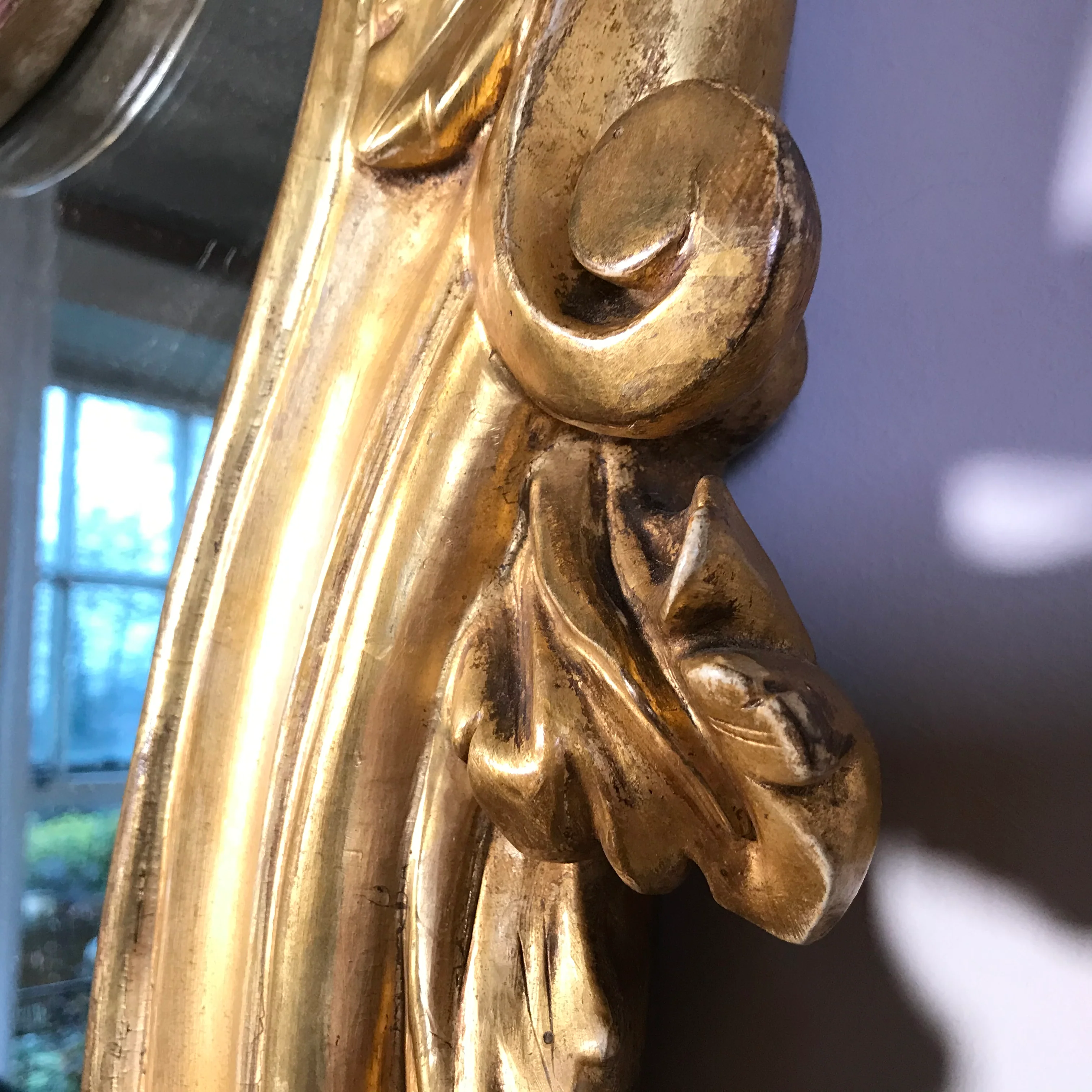 Gilded Italian Mirror c.1780 - Image 9