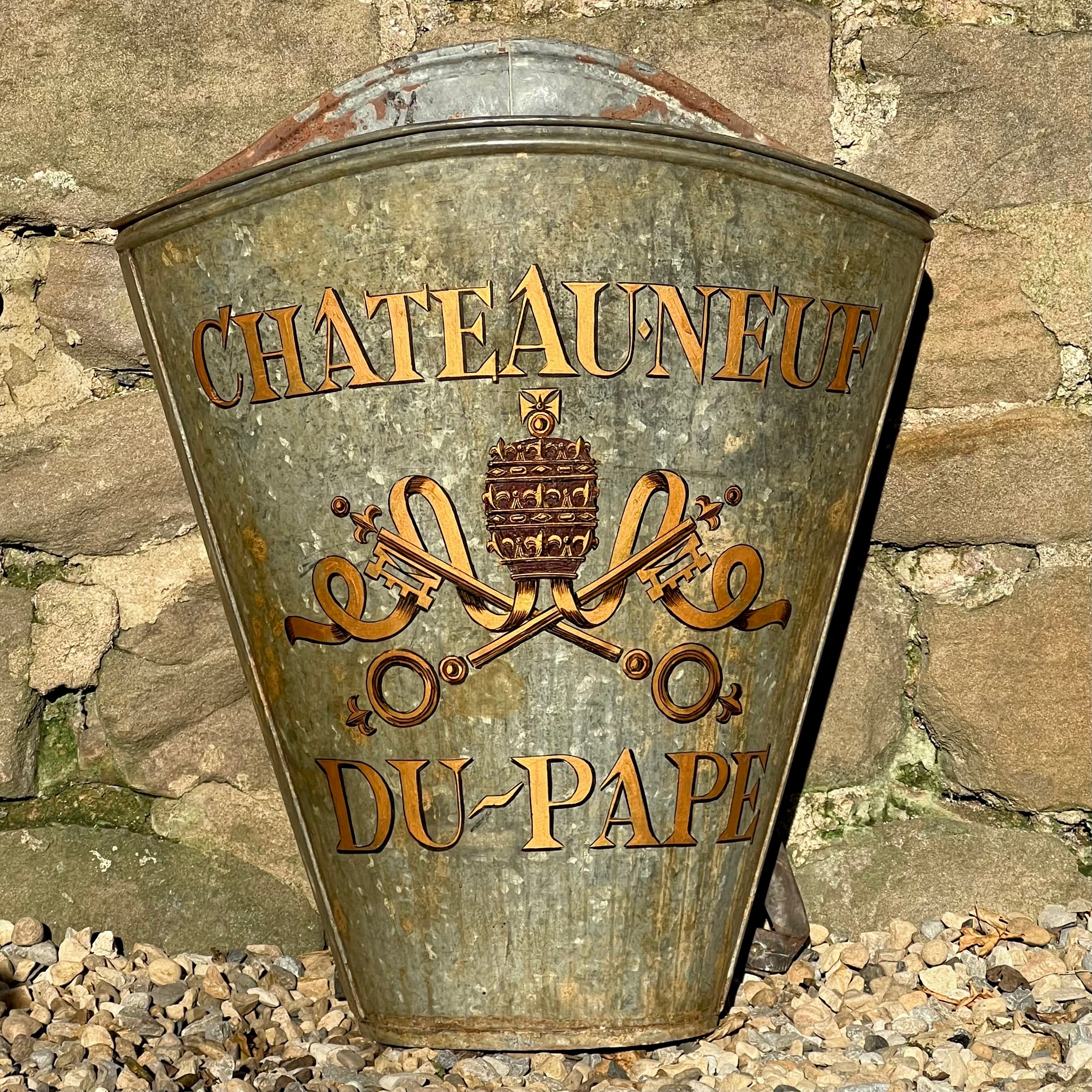 Oversized Antique/Vintage French Grape Hod or ‘Hotte’ c.1900