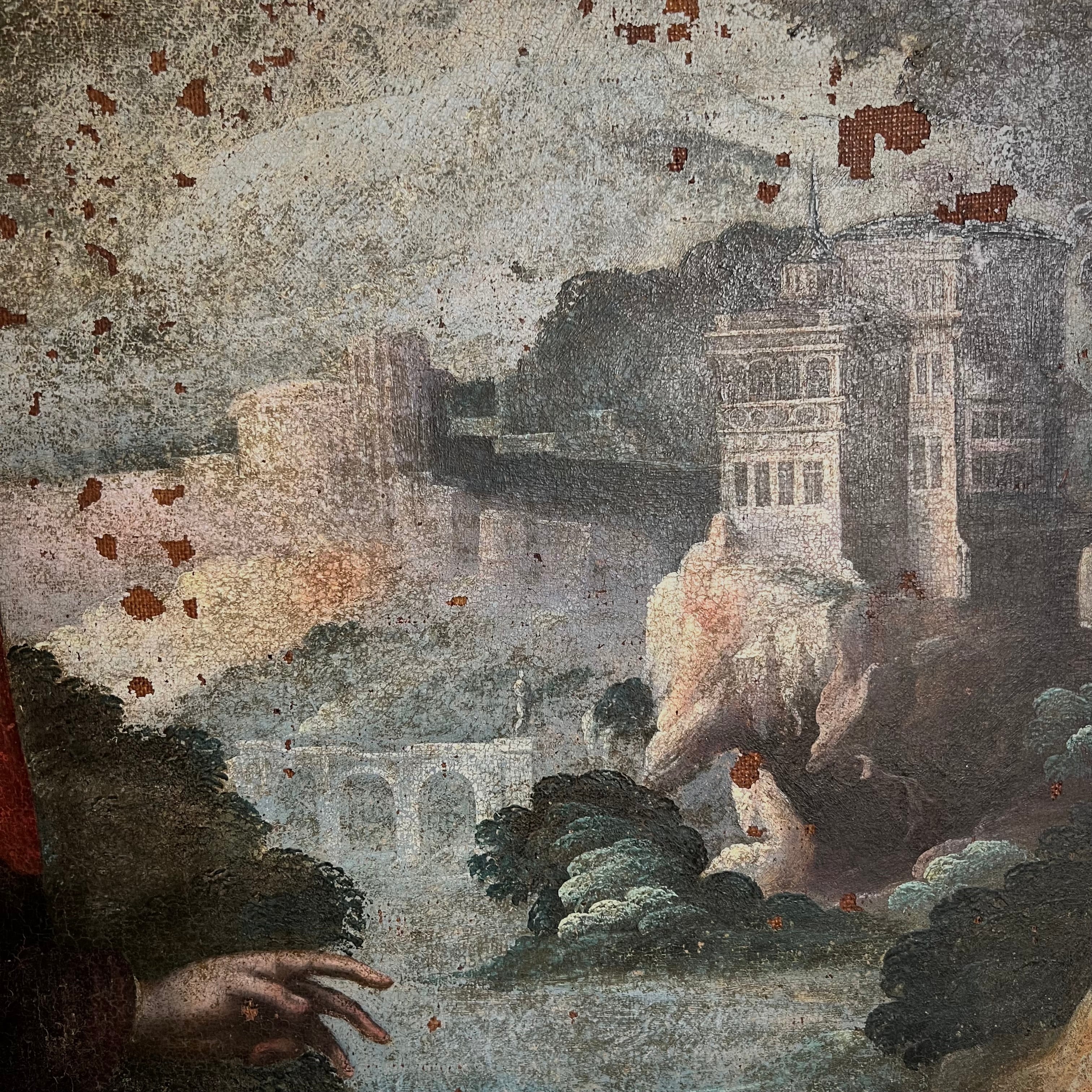 Archangel Raphael and Tobias Painting c.1600 - Image 7