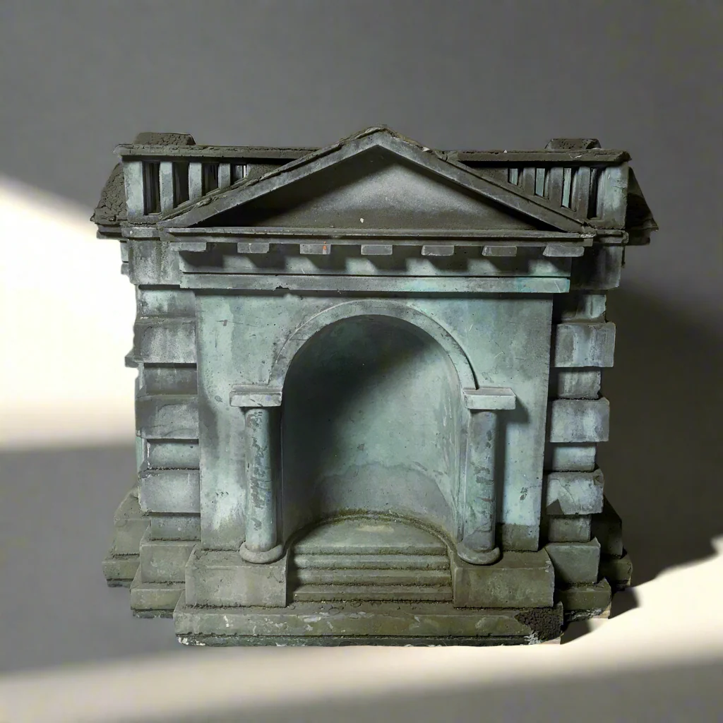 Architects’ Model of a Palladian Temple Early-Mid 20th Century - Image 3