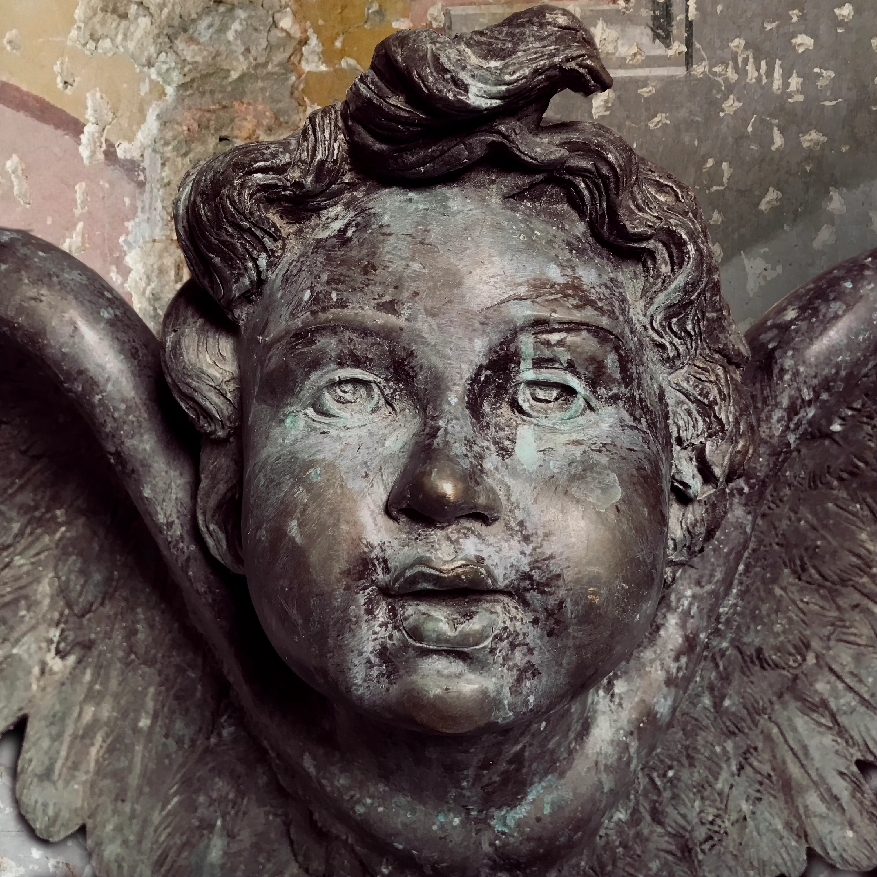 Bronze Cherub 20th Century - Image 2
