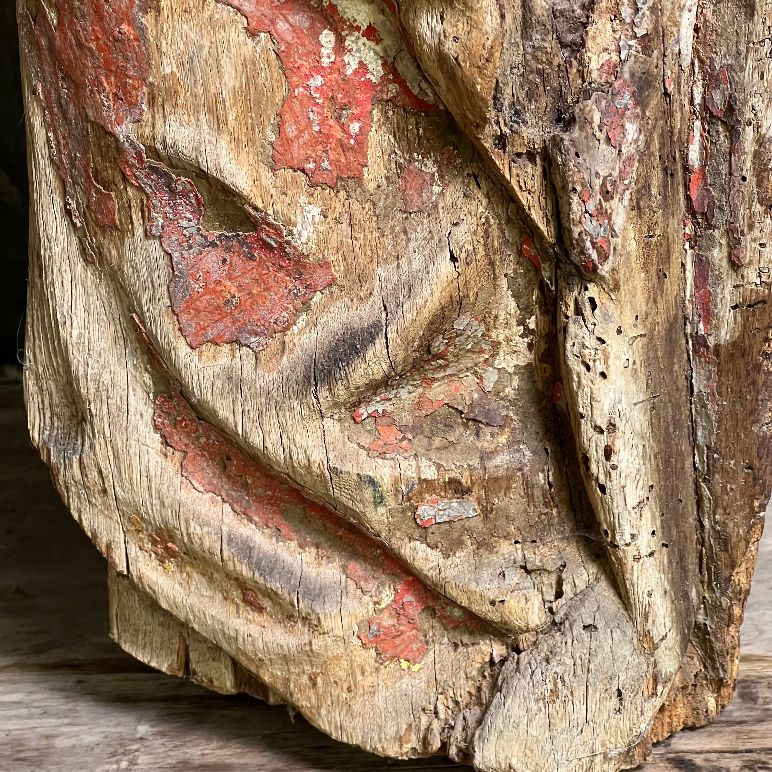 Carved Oak Figure of Saint James the Greater c.1470-1520 - Image 18