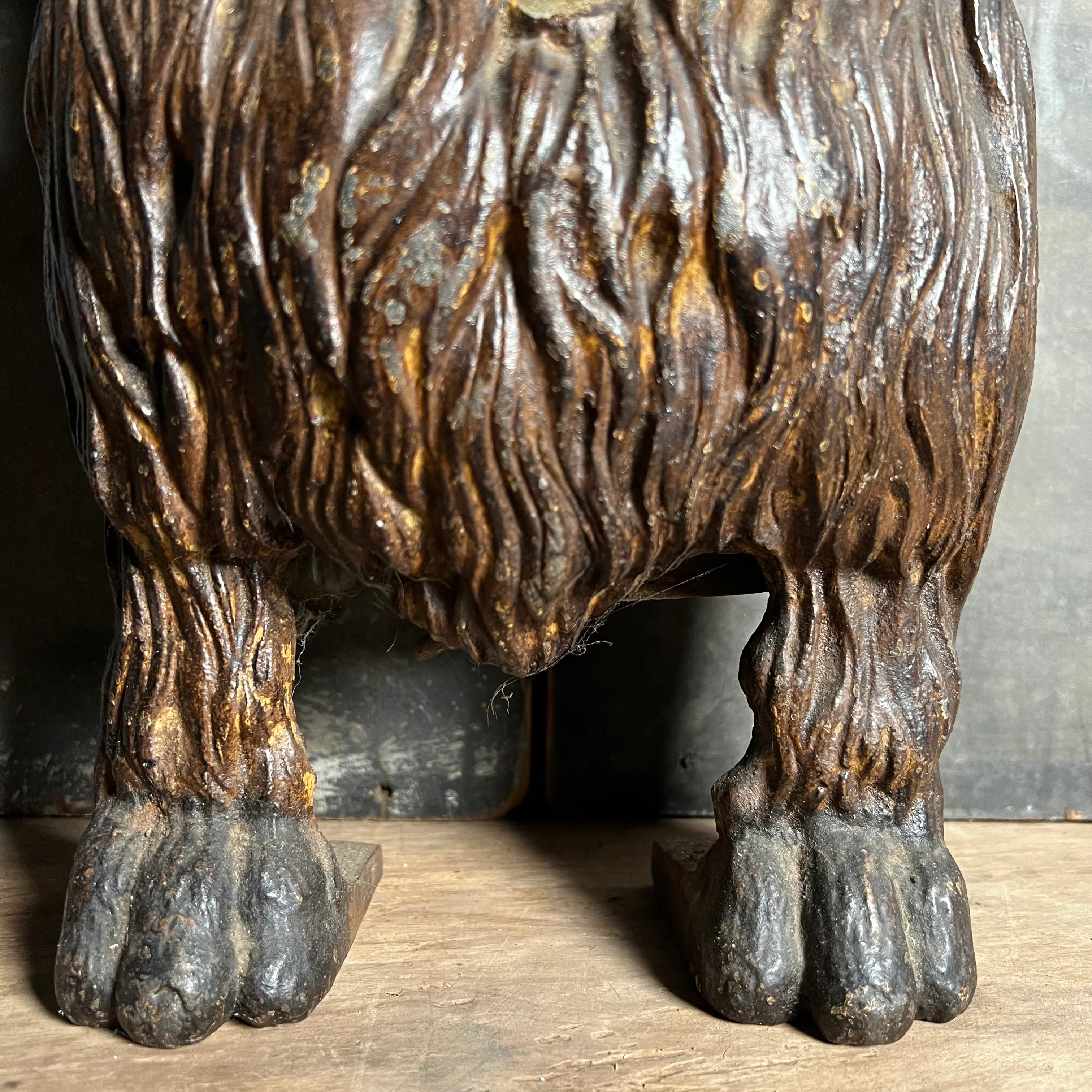 Cast Iron Fireside Companion Dog c.1920 - Image 5