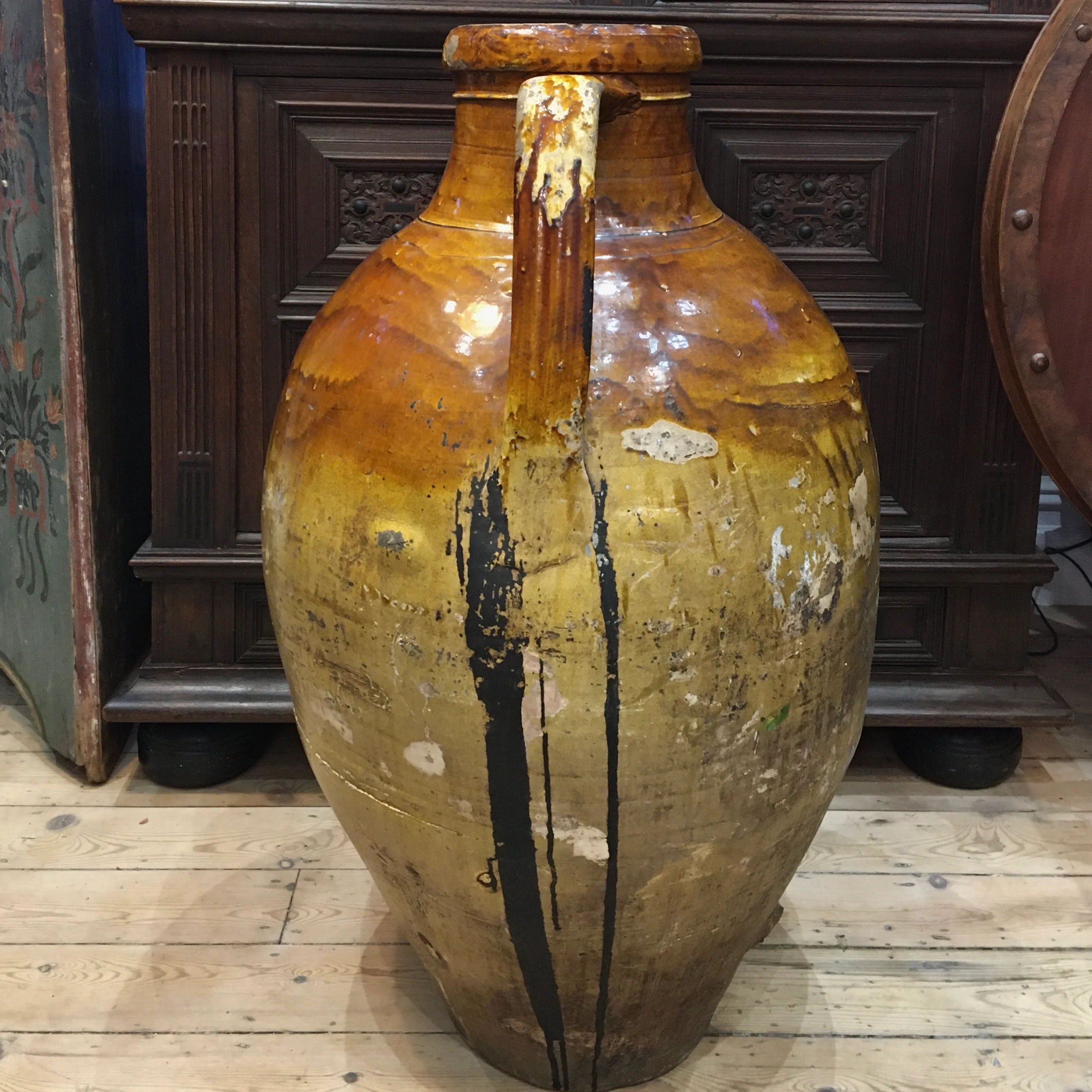 Earthernware Amphora c.1850 - Image 3