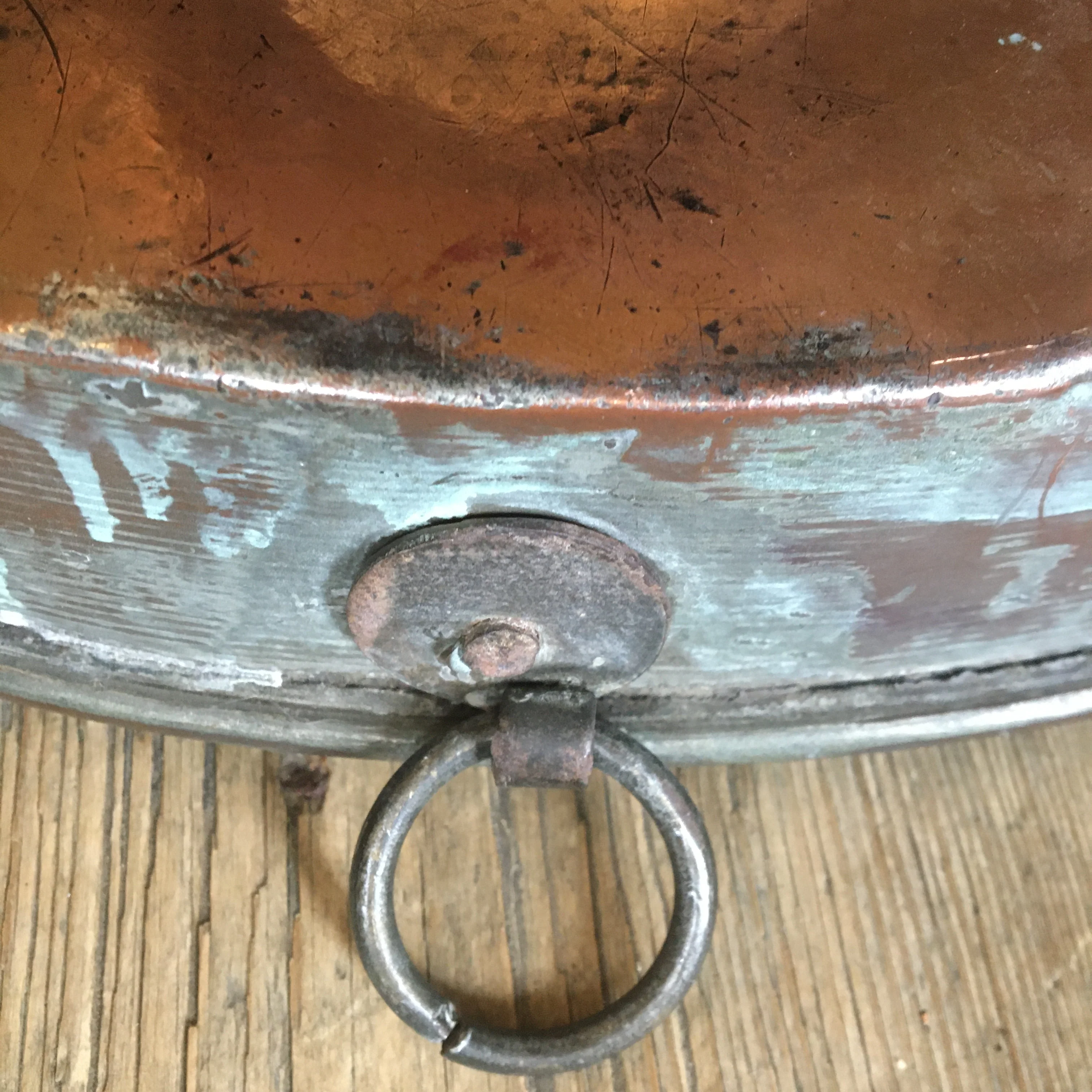 Extra Large Escargot Copper Pan - Image 3