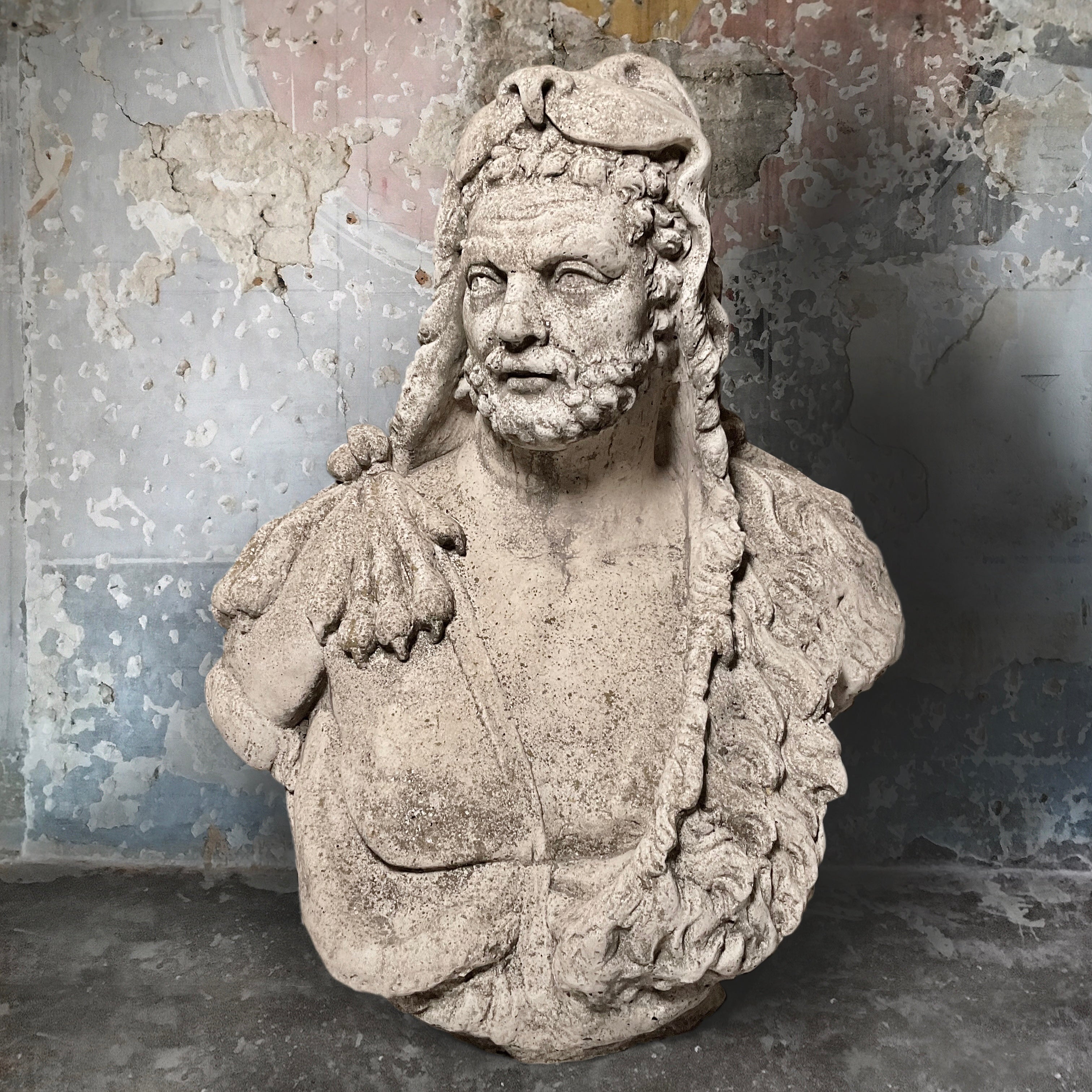 Huge Hercules Bust