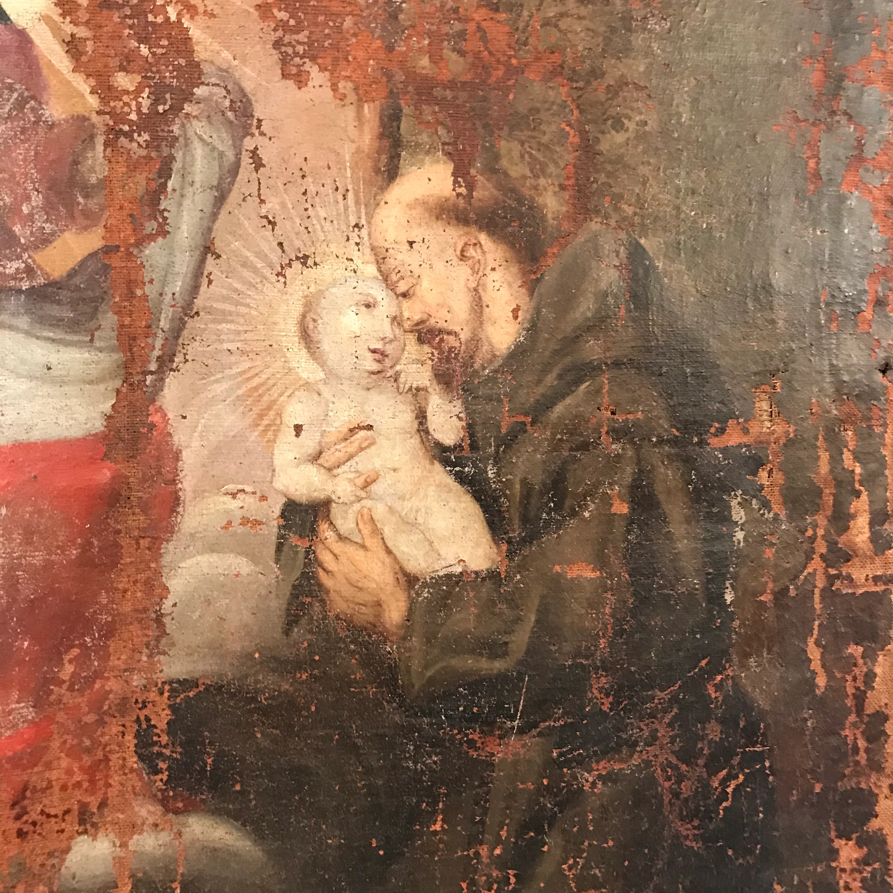 Italian Old Master Madonna and Child c.1650 - Image 3