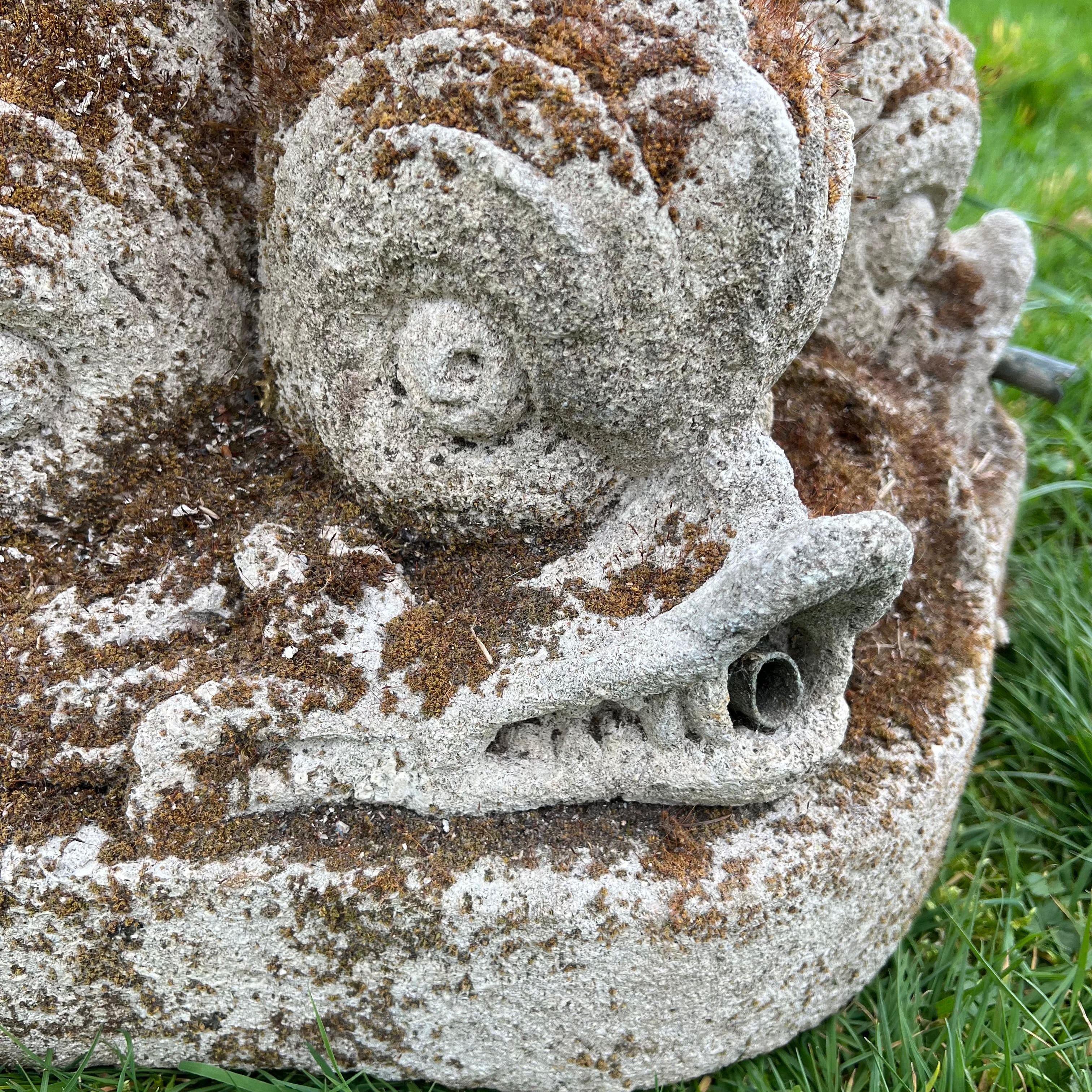 Italian Limestone Putti & Dolphin Fountain c.1700–1750 - Image 17
