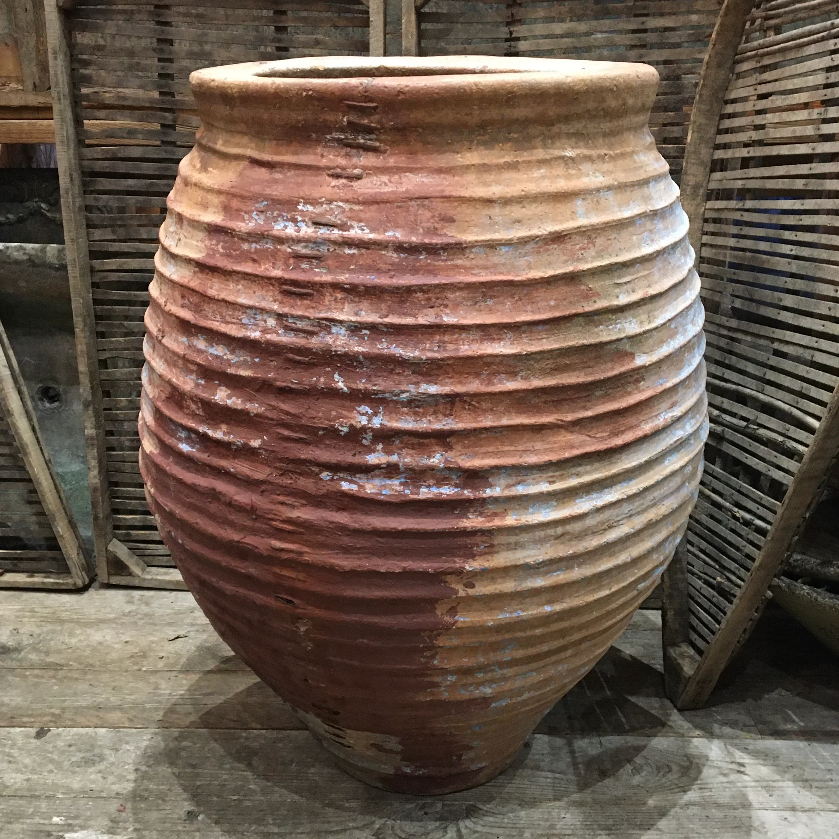 Large Antique Terracotta Beehive Storage Jar - Image 8