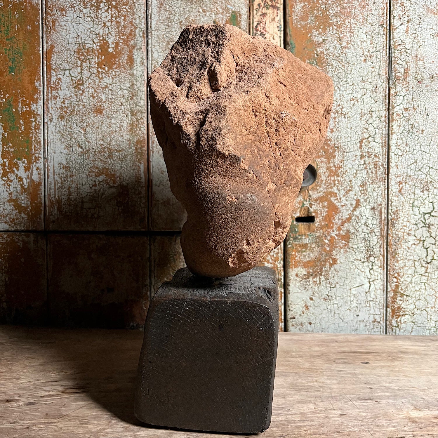 Large Celtic Stone Head - Image 10