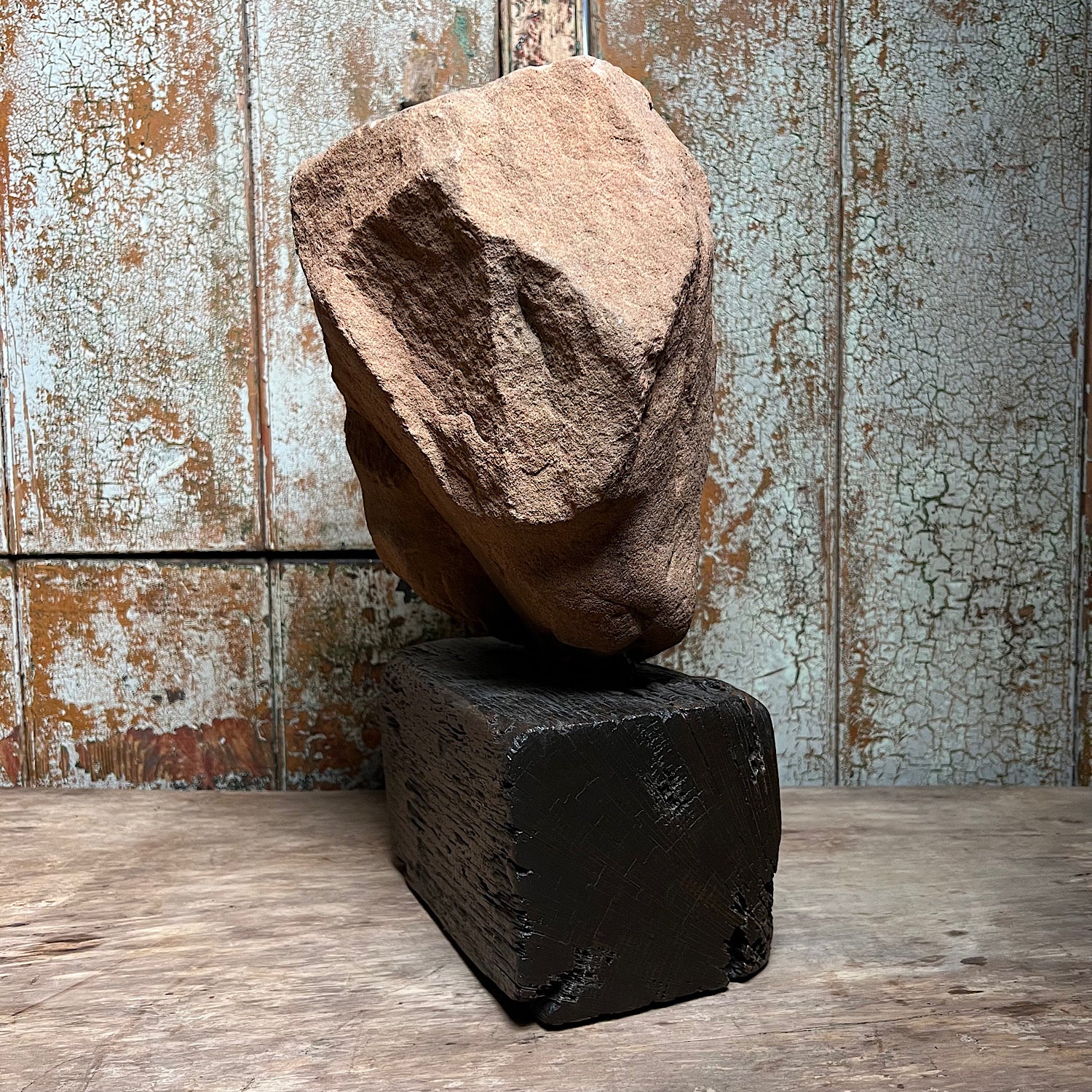 Large Celtic Stone Head - Image 21