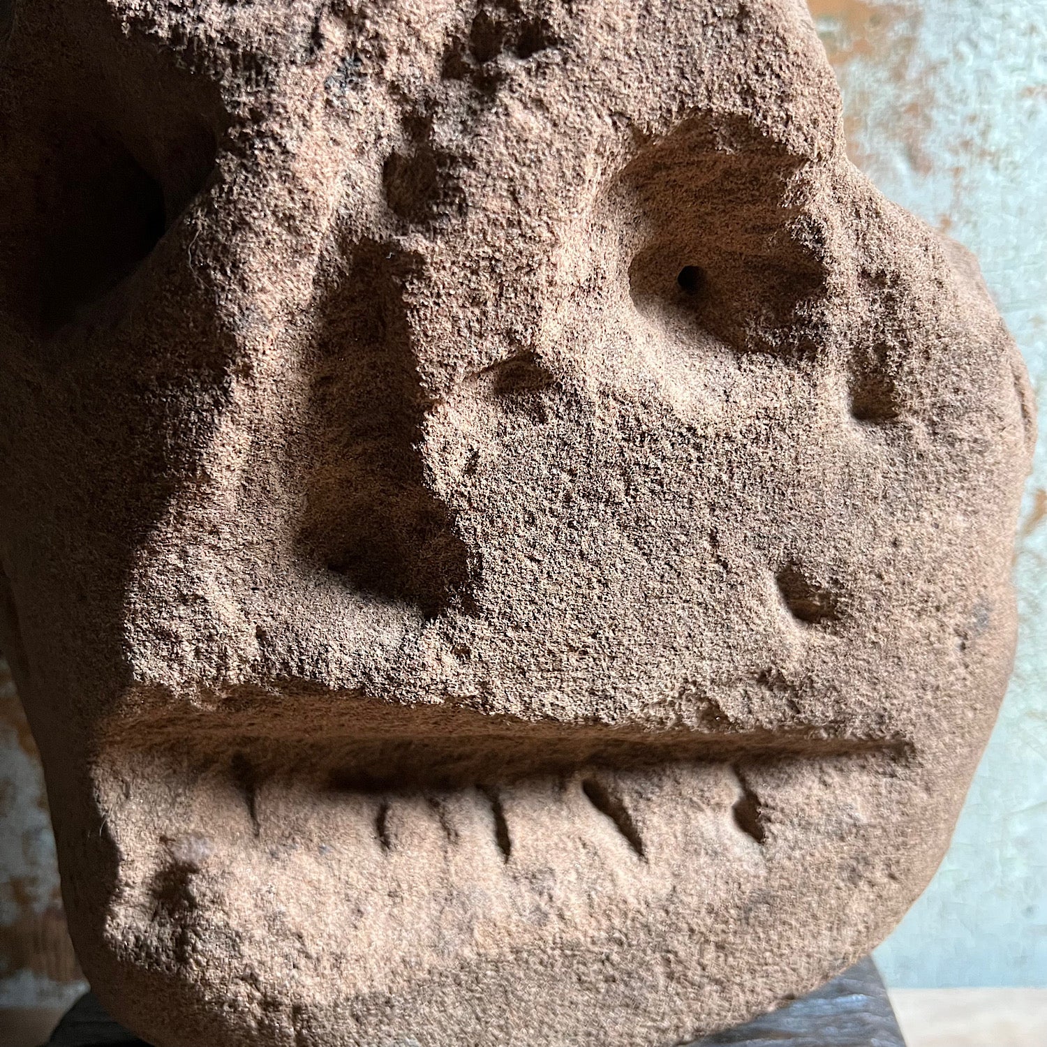 Large Celtic Stone Head - Image 6