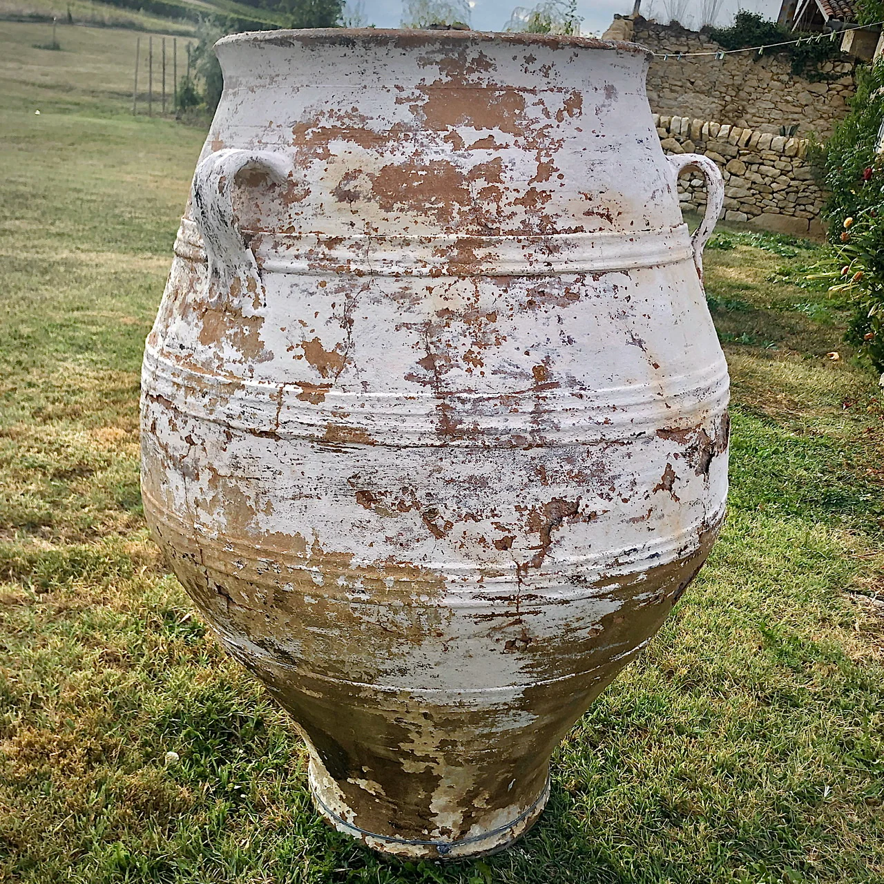 Oversized Greek Terracotta Urn - Image 6