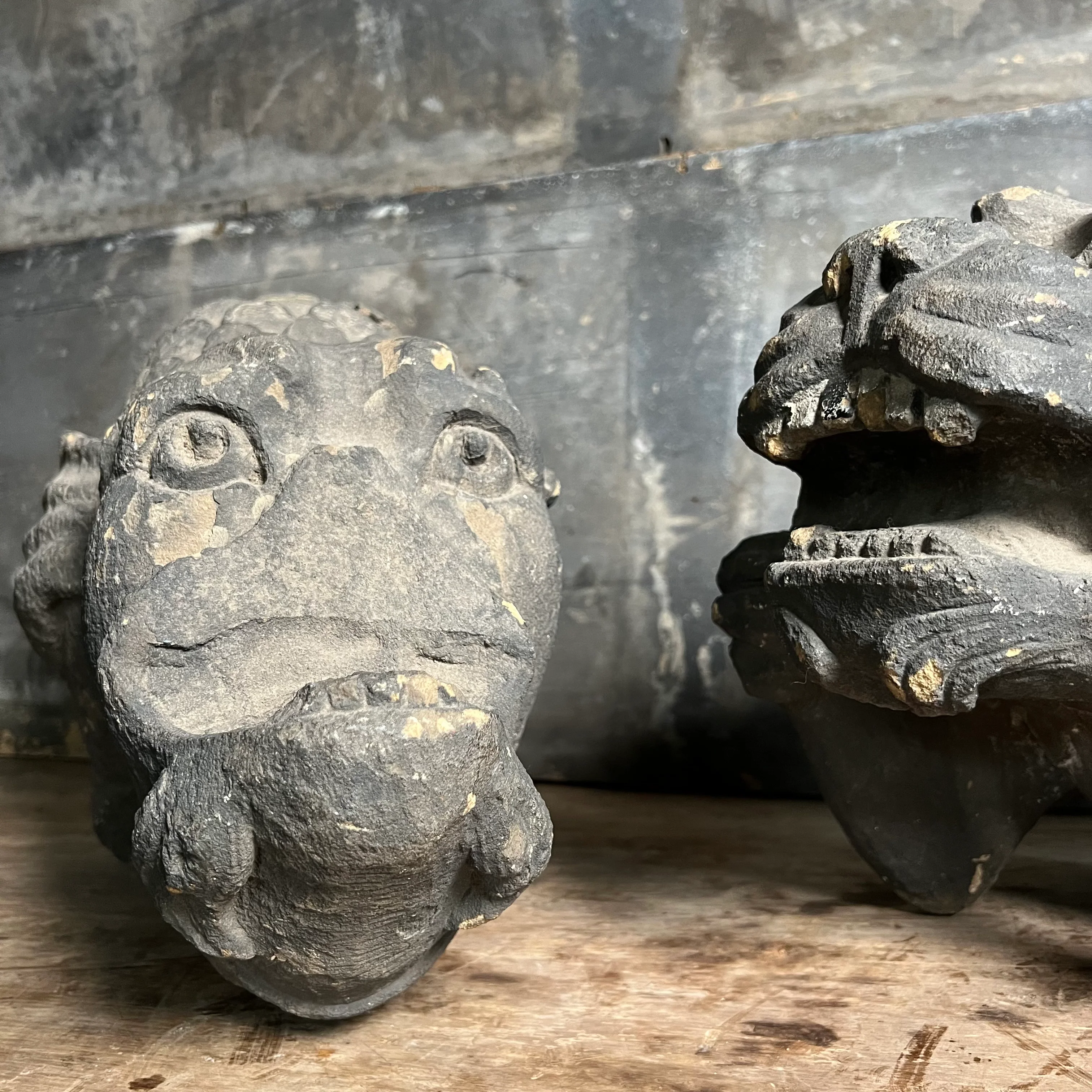 Large Pair of Gothic Revival Gargoyles - Image 30