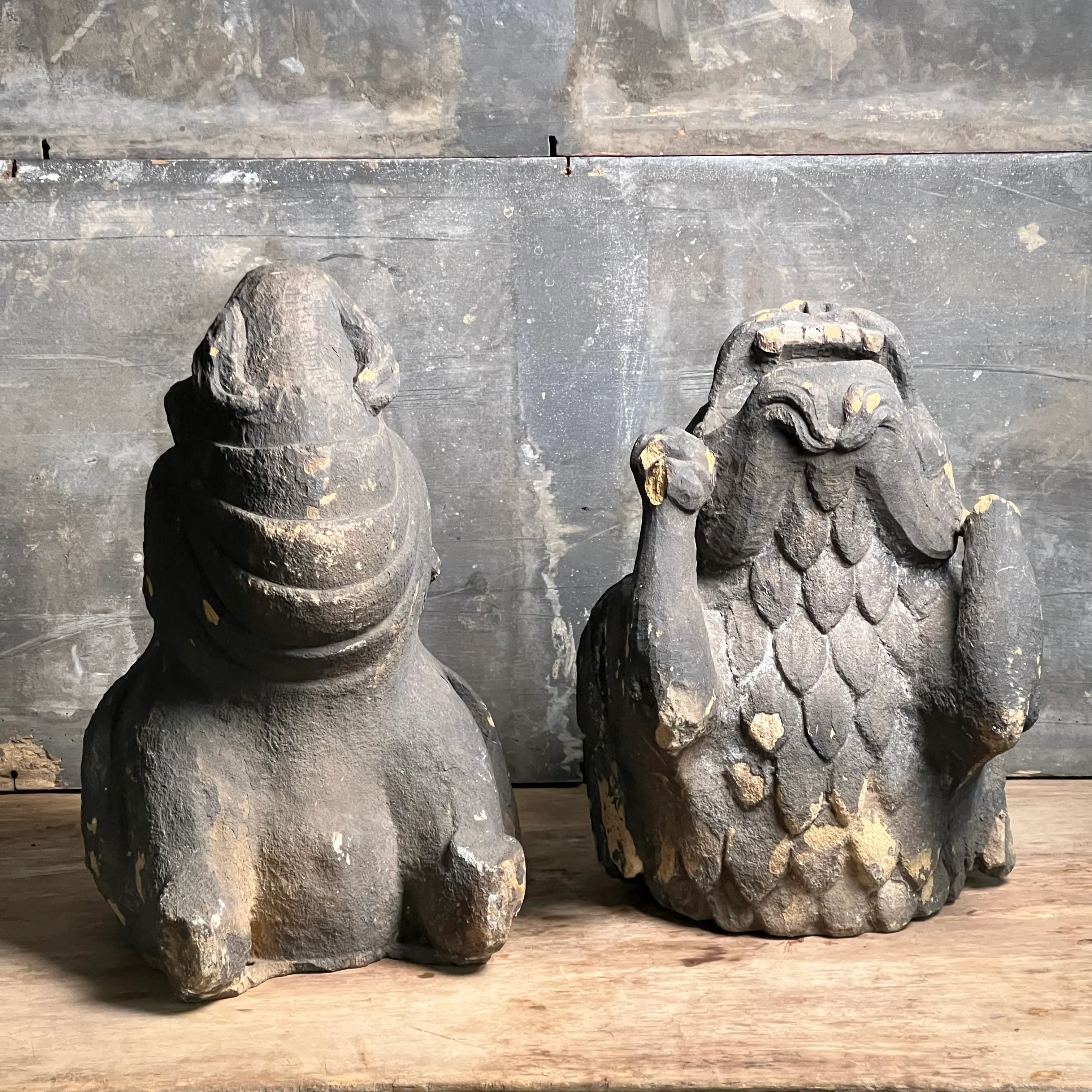 Large Pair of Gothic Revival Gargoyles - Image 44