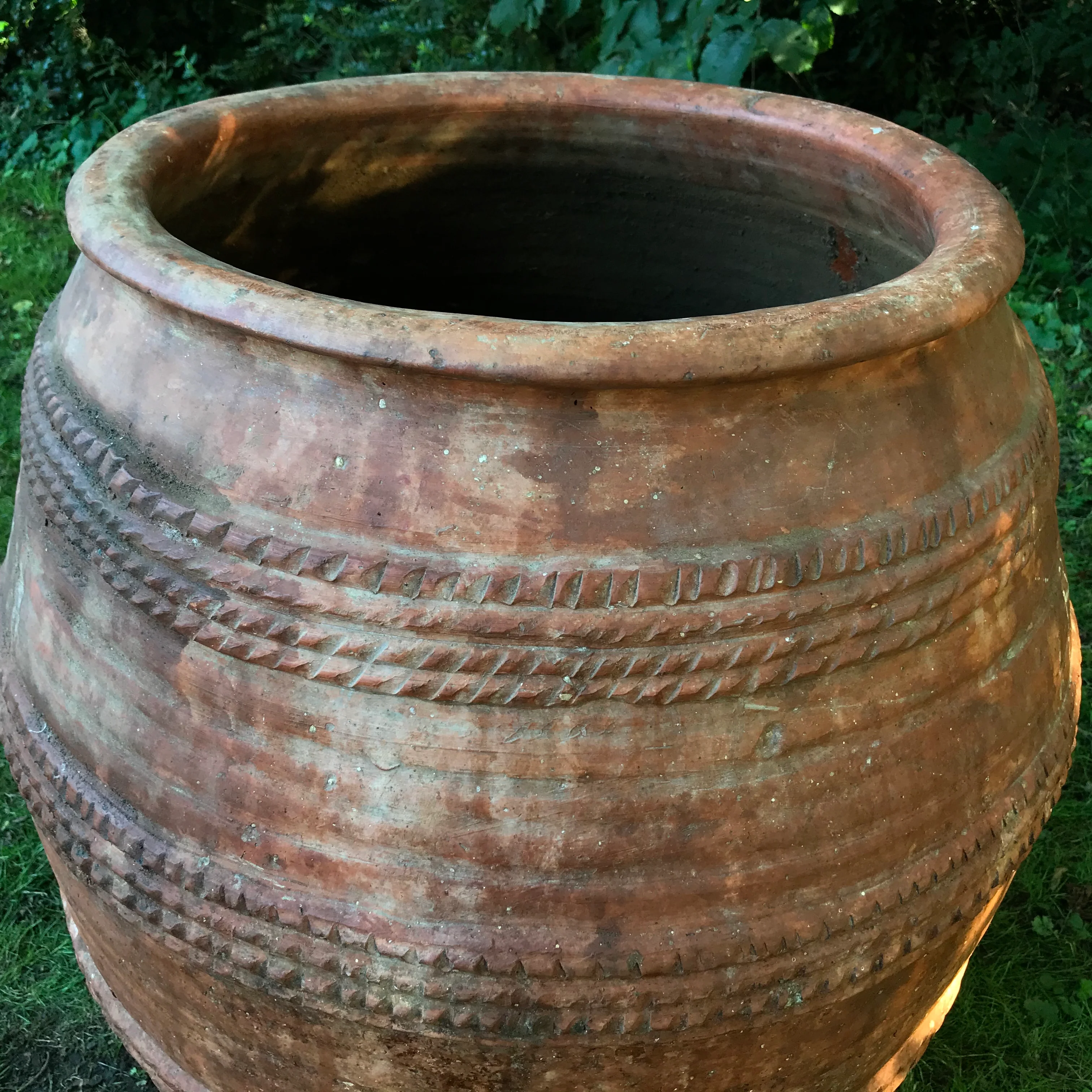 Large Terracotta Olive Jar - Image 7