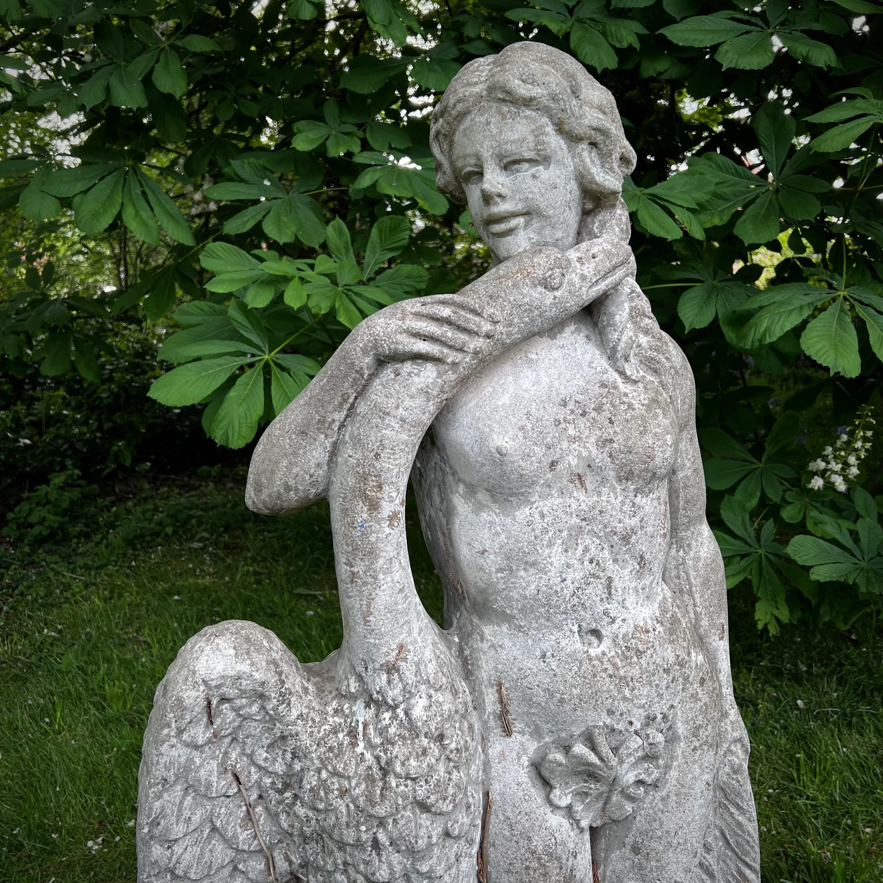 Leda and the Swan Statue - Image 5