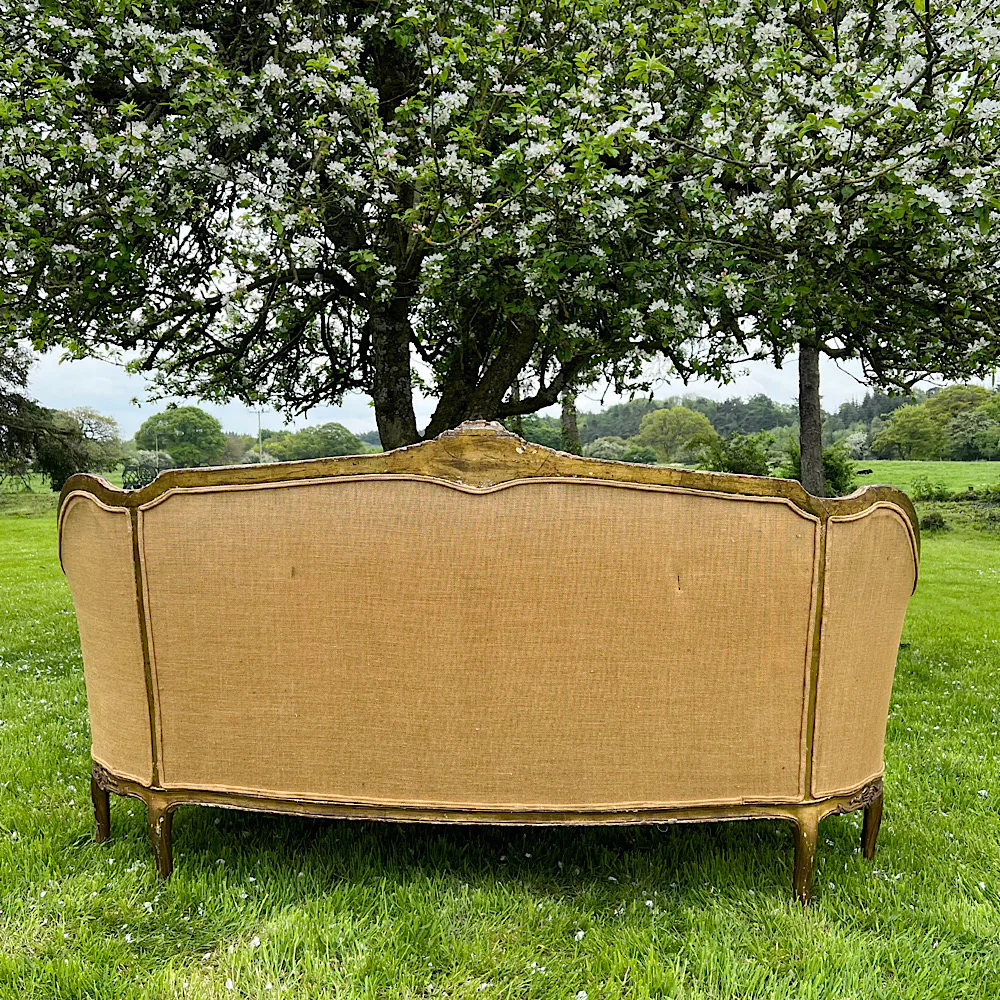 Louis XV period Canapé en Corbeille Settee 18th Century - Image 6