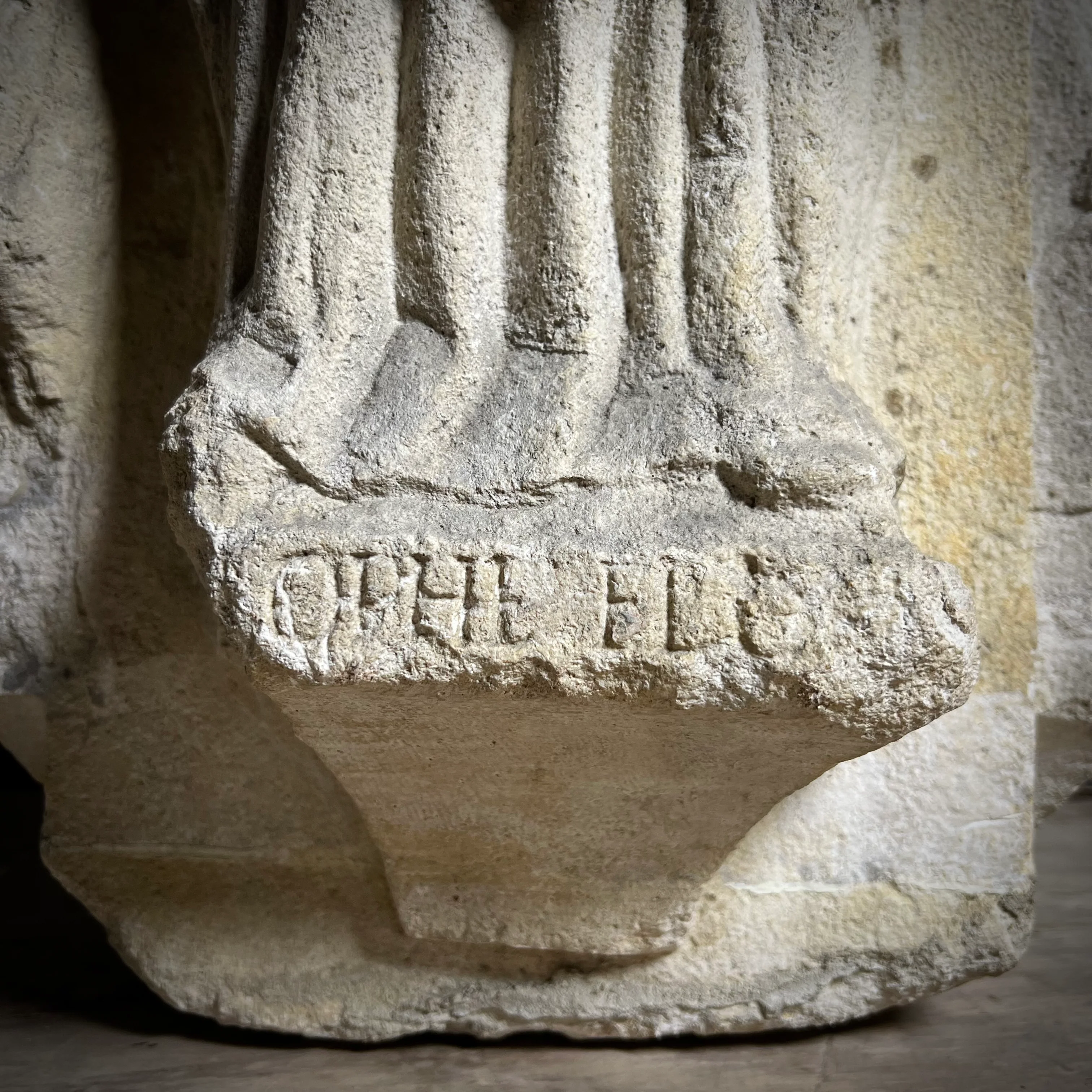 A Four-Sided French Gothic Limestone Capital or Pedestal from a Shrine or Chapel, Northern France, c.1280–1350 - Image 17