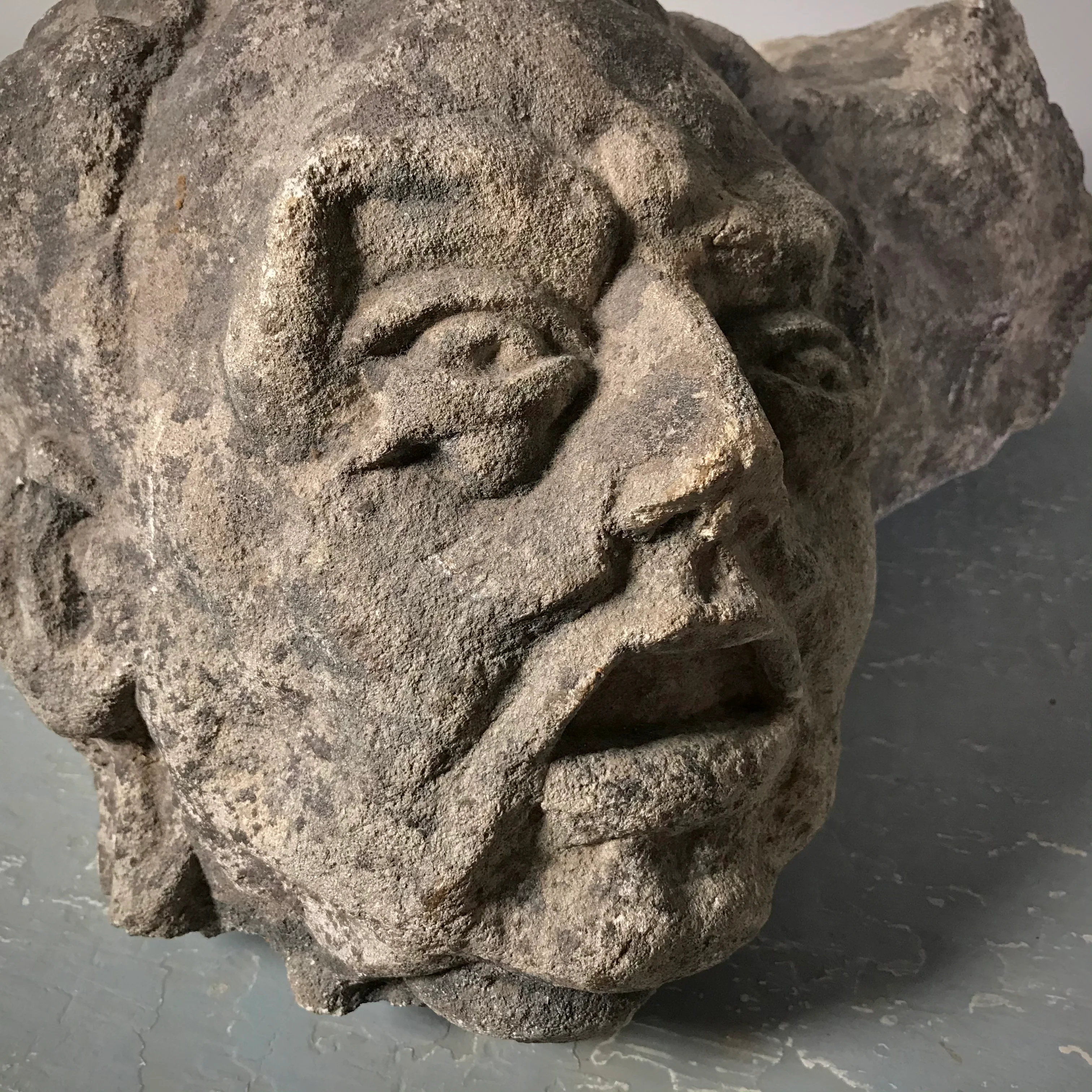 Medieval Stone Martyr or Sinners Head - Image 3