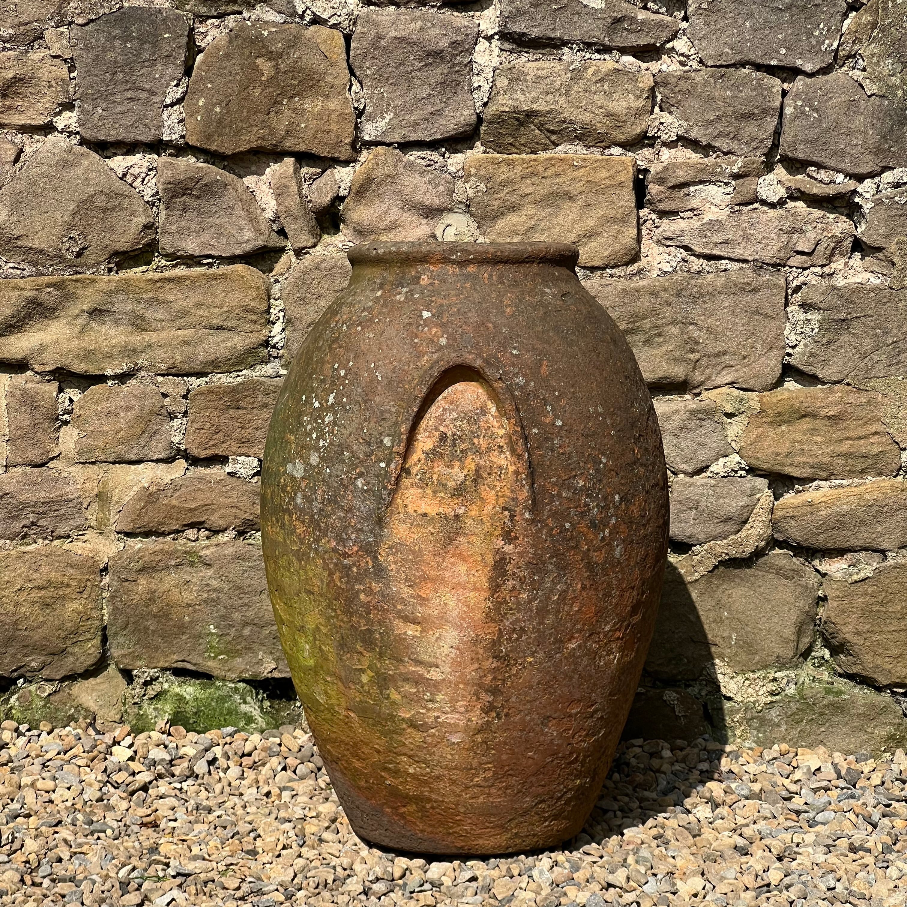 Ovid Florentine Terracotta of Impruneta Storage Jar c. 17th Century - Image 2