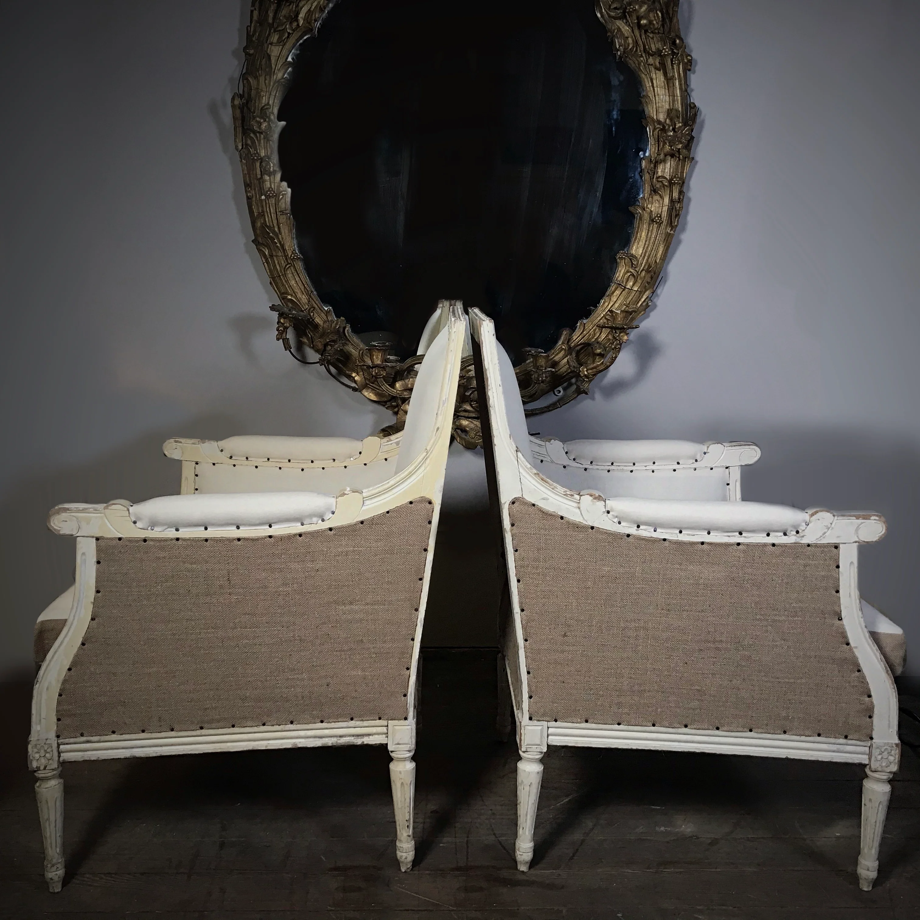 Pair of French Armchairs - Image 3