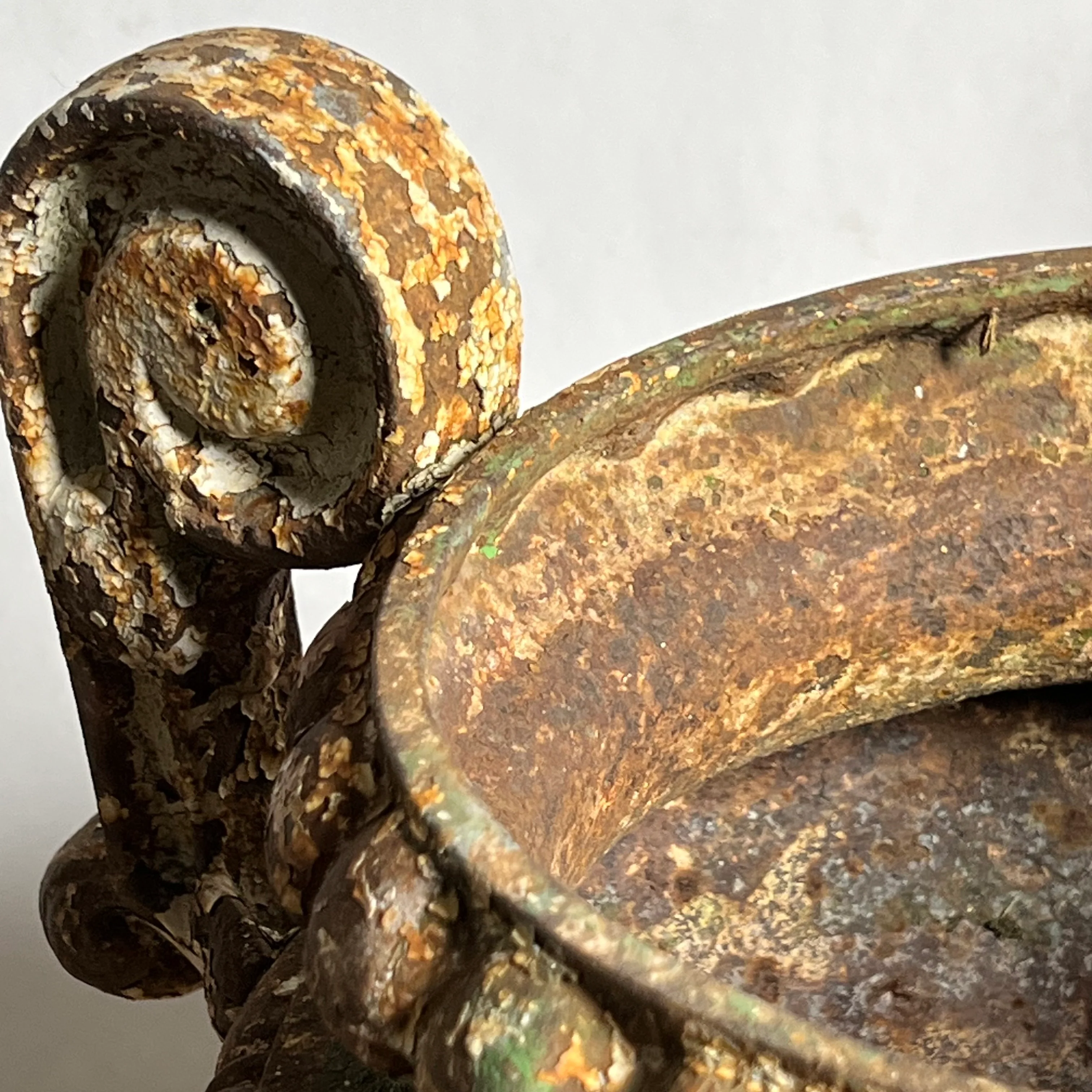 Pair of French Cast Iron Urns c.1870 - Image 12