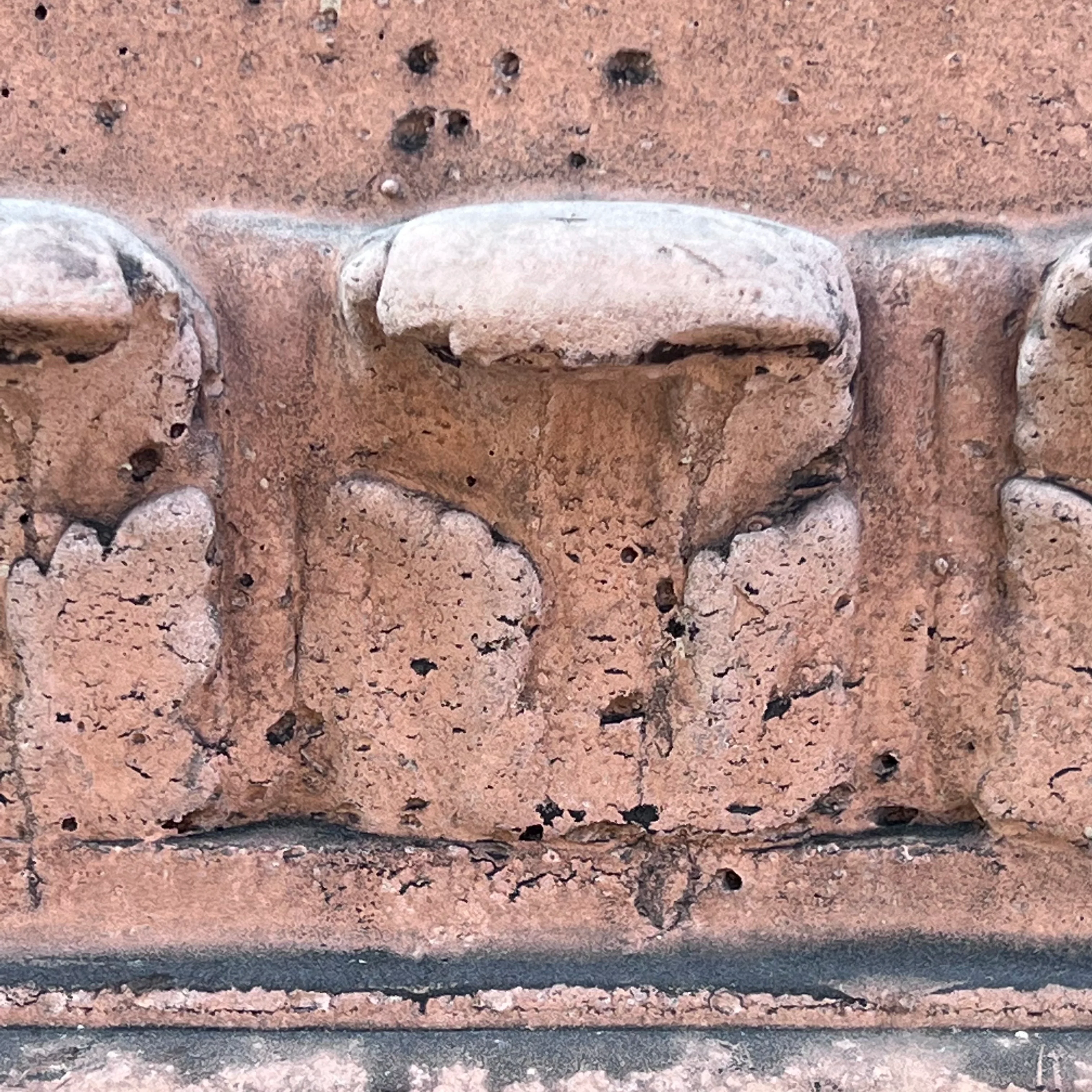 Pair of Grand Scale Terracotta Square Planters - Image 8