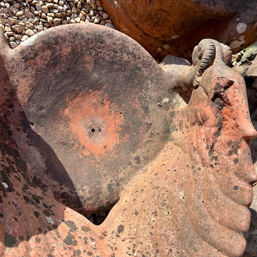 Pair of Italian Terracotta Throne Chairs - Image 11