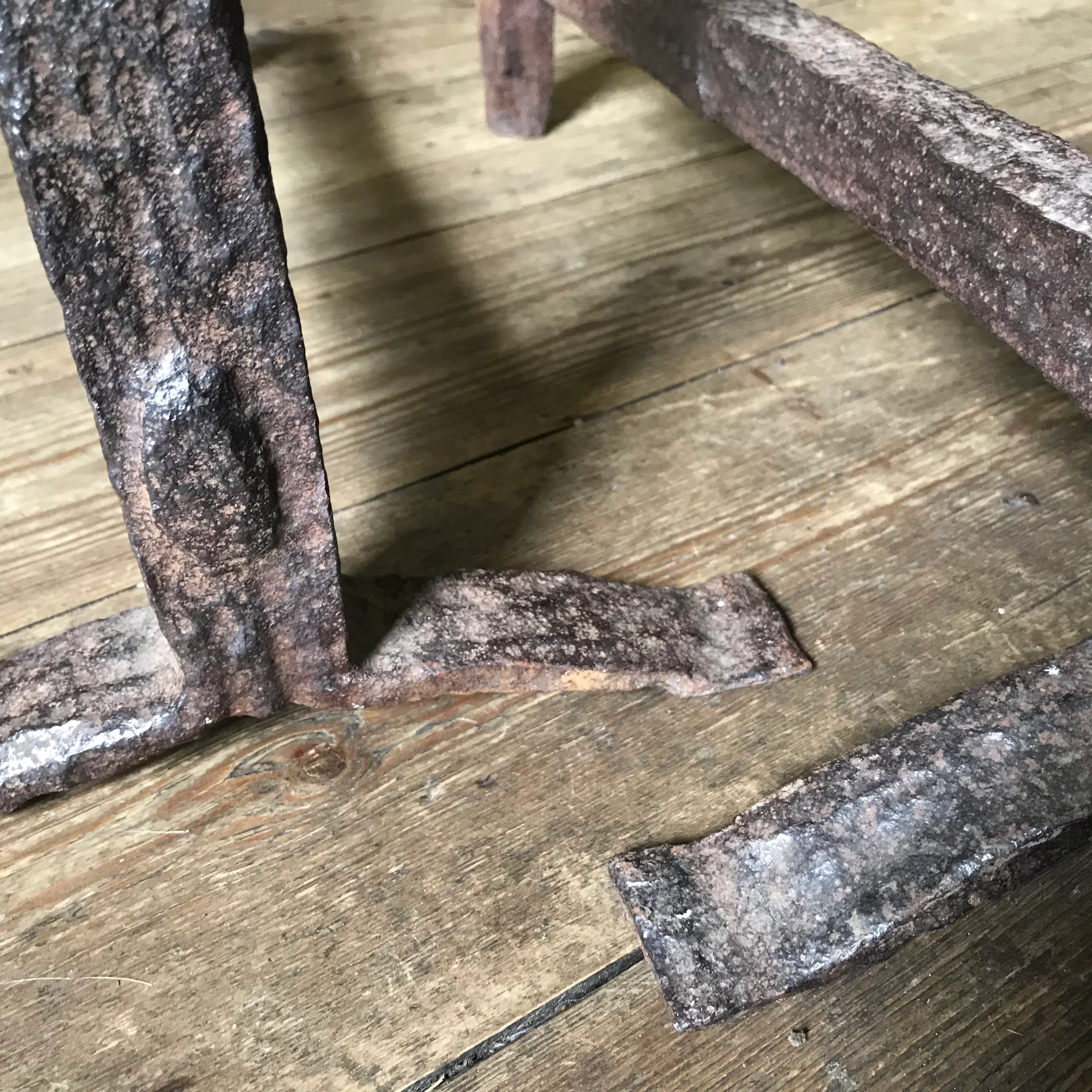 Pair of Medieval Andiron or Firedogs c.1500 - Image 6