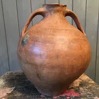 Terracotta Jug/Pitcher Vessel ‘Cantaros’ from Calanda, Aragon c.1750s - Image 3