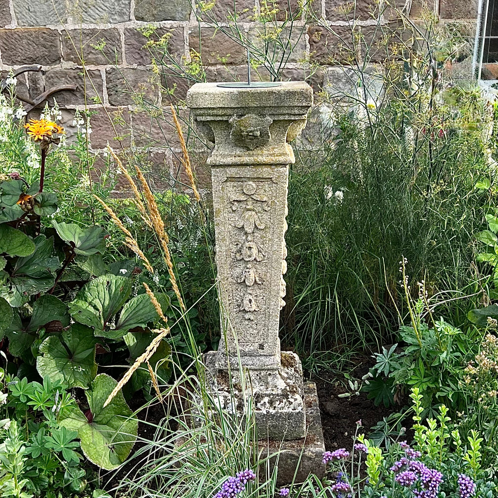 English Portland Limestone Sundial c.1850 - Image 3