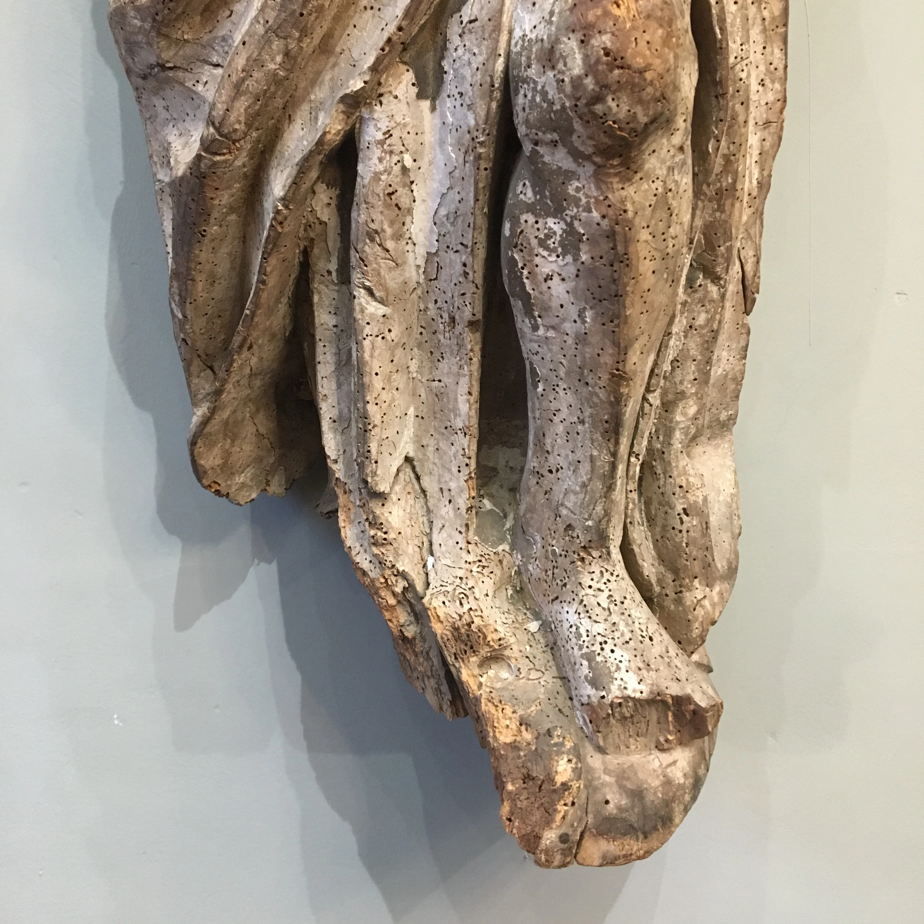 Italian Limewood Carving of Saint Paul with Traces of Original Polychrome, c.1480 - Image 7