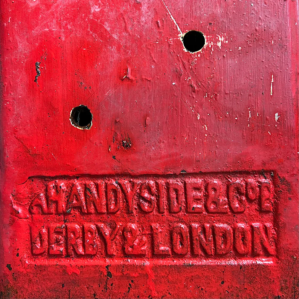 Rare Edward VII Post Box c.1901-1910 by Andrew Handyside - Image 8