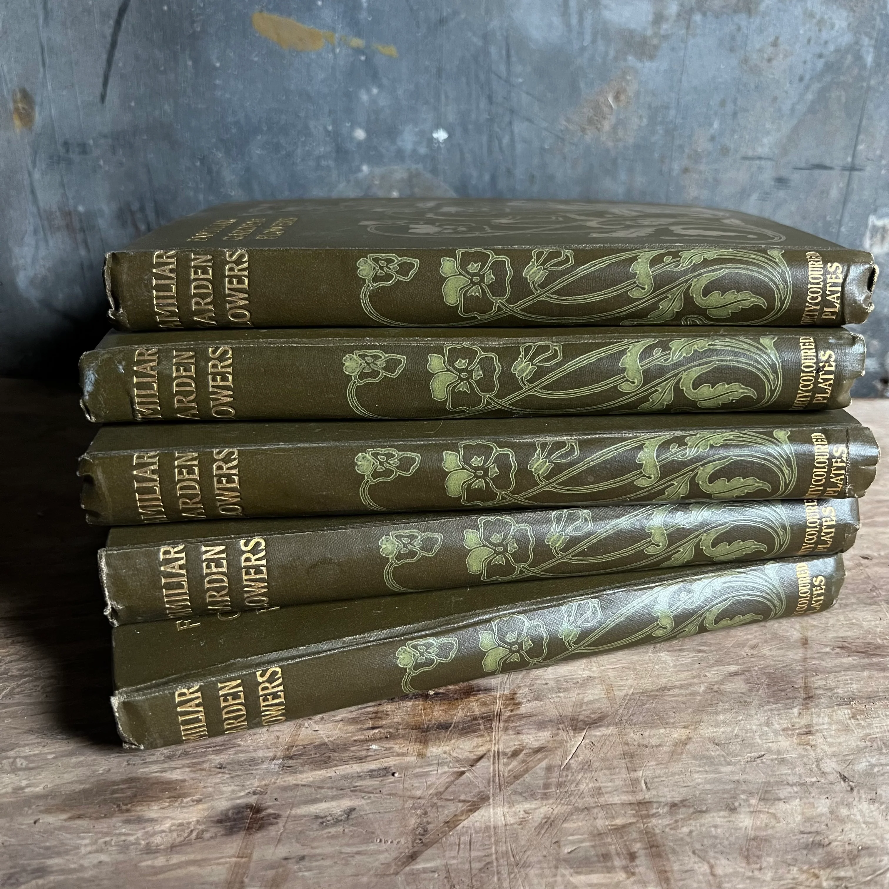 Rare Set of “Familiar Garden Flowers” Books 1907 - Image 2