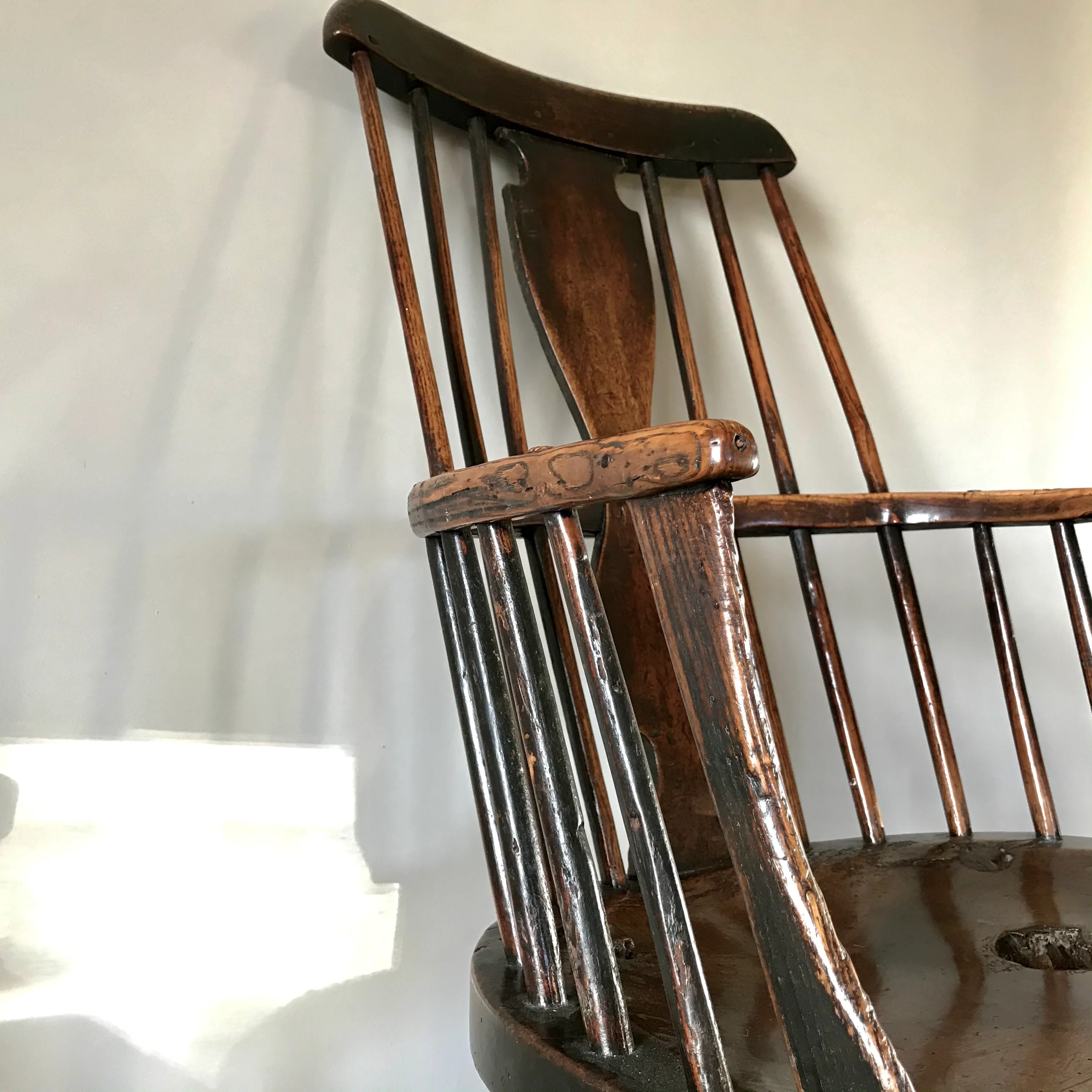 Rare Welsh Comb Back Windsor Armchair c.1780 - Image 25