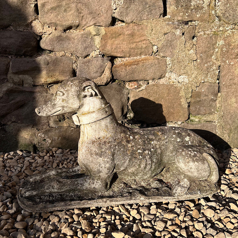 Recumbent Hound Mid 20th Century - Image 9