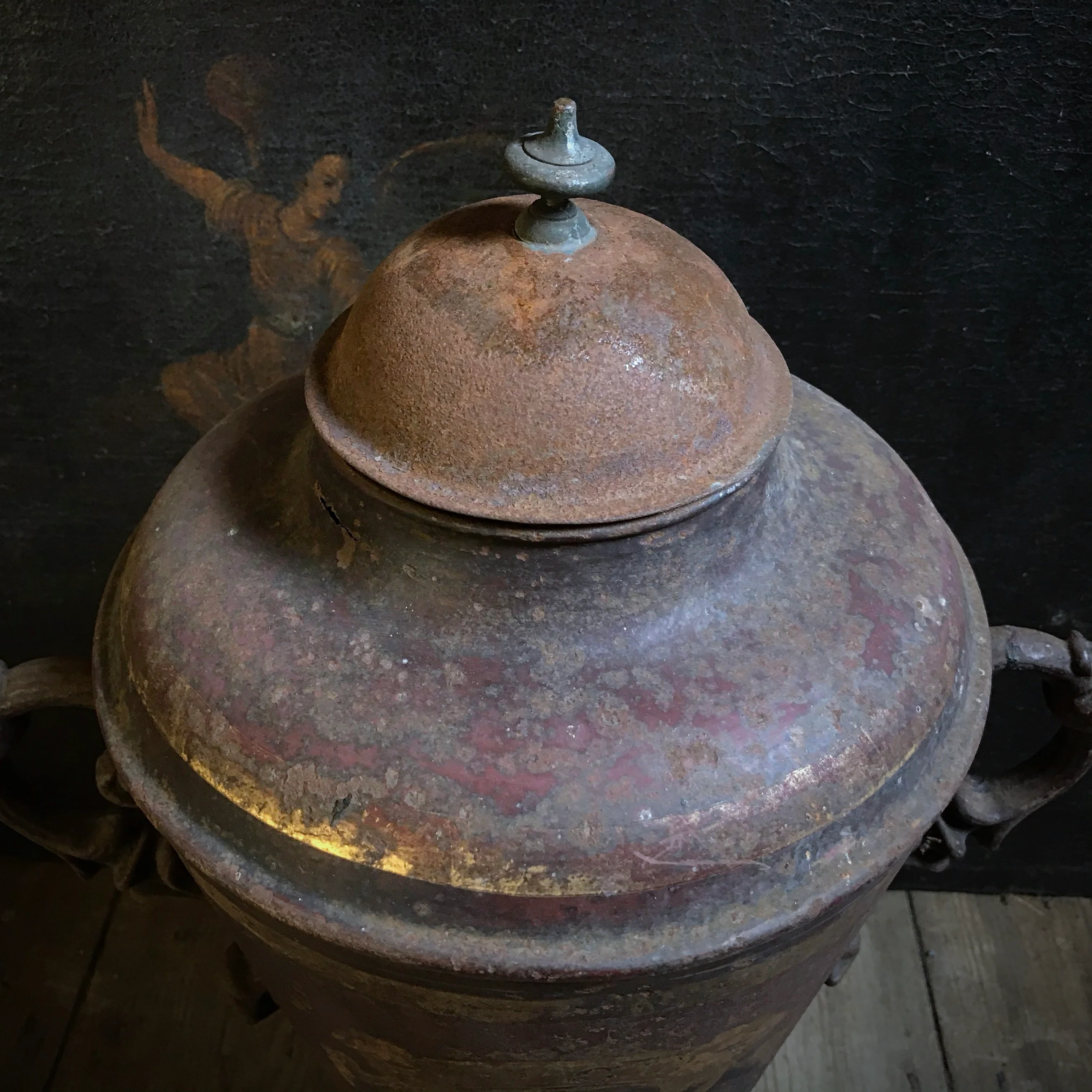 Regency Samovar Toleware Tea Urn - Image 5