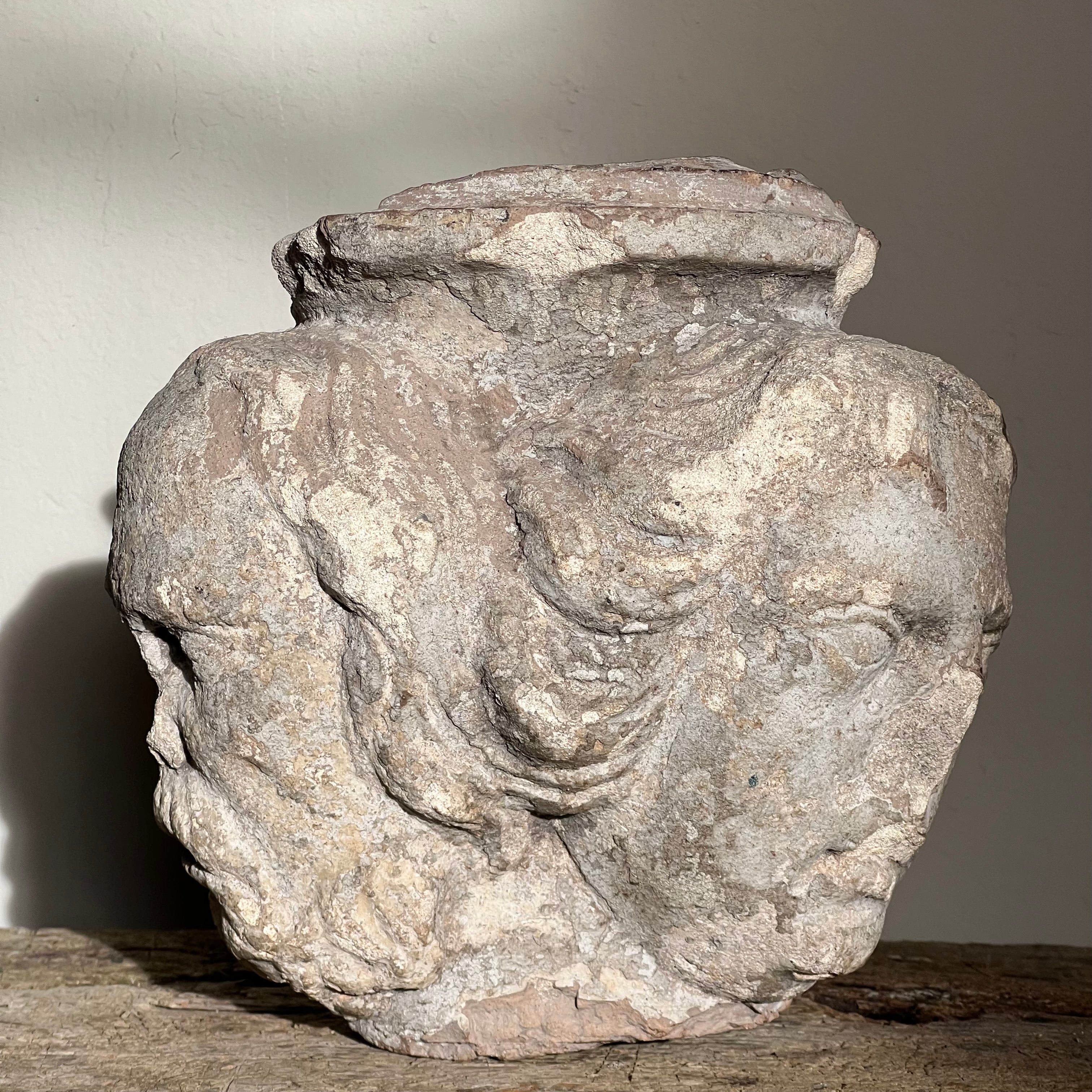 Italian Renaissance ‘The Three Ages of Man’ Tricephalic Capital c.1460-1500 - Image 17