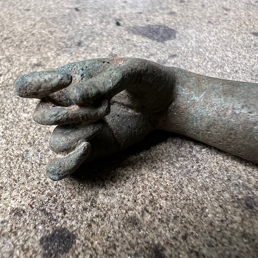 Roman Bronze Votive Right Handed Arm 100-300 A.D. - Image 8