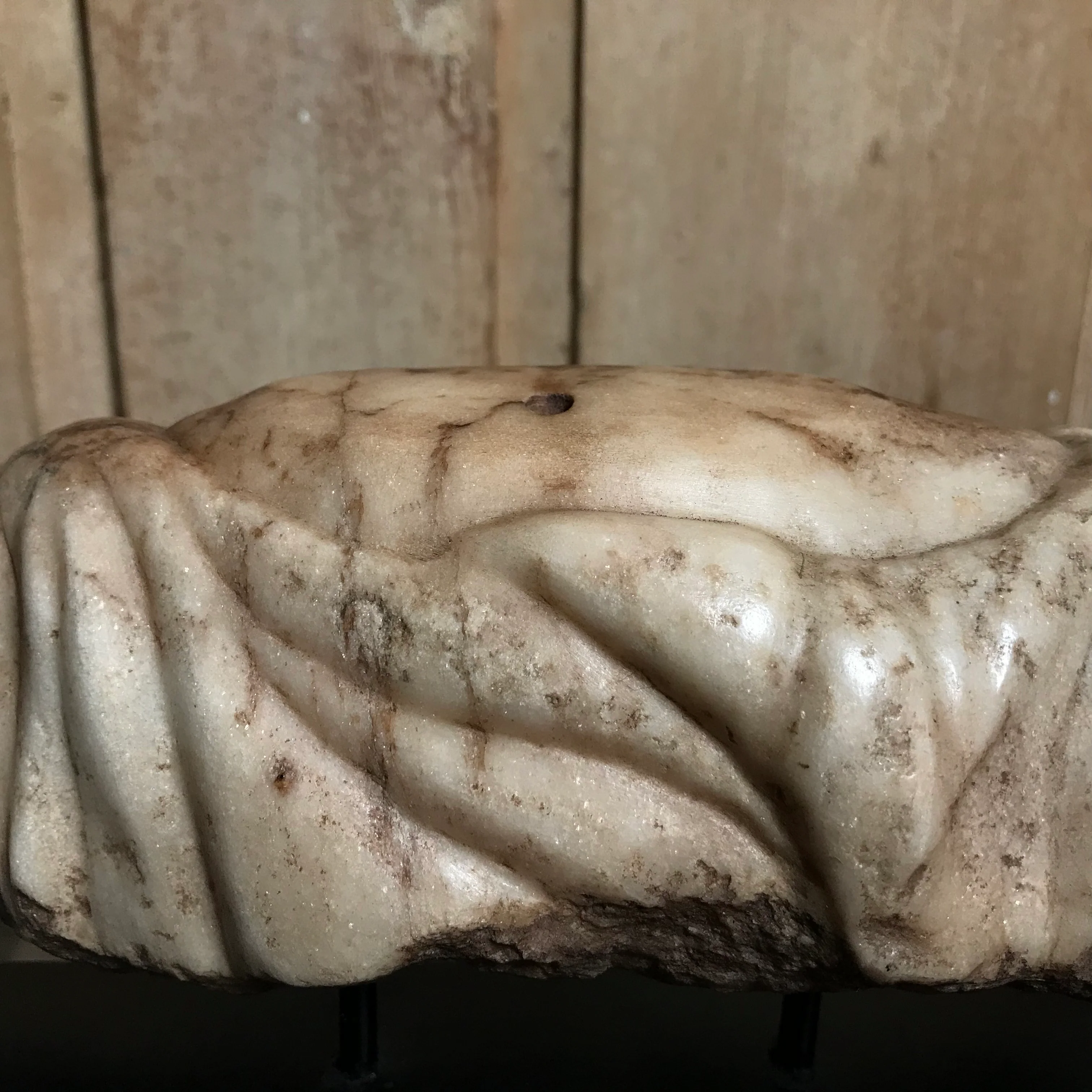 Roman Marble Fragmentary Torso circa 1st Century AD - Image 5