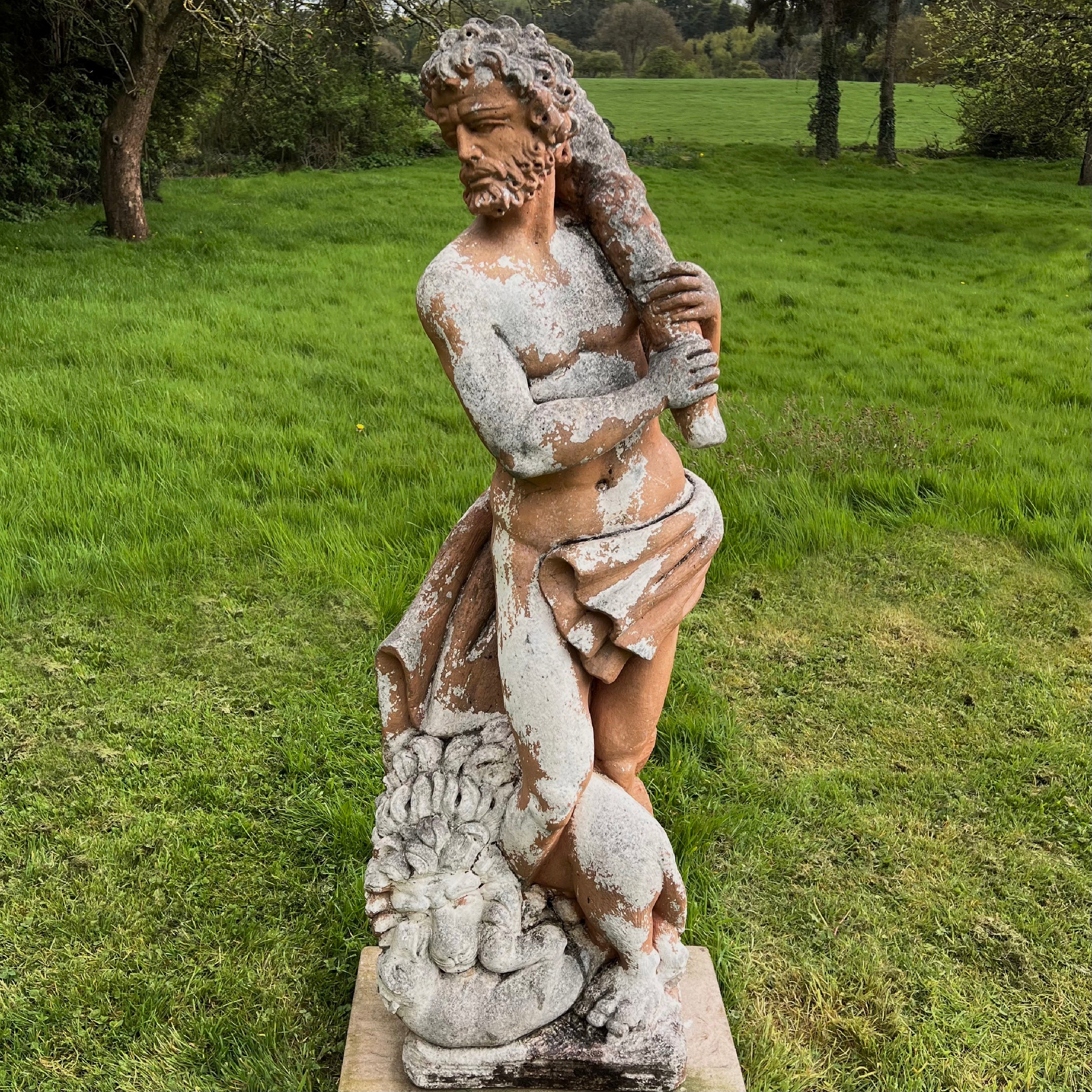 Statue of Hercules & Nemean Lion - Image 2