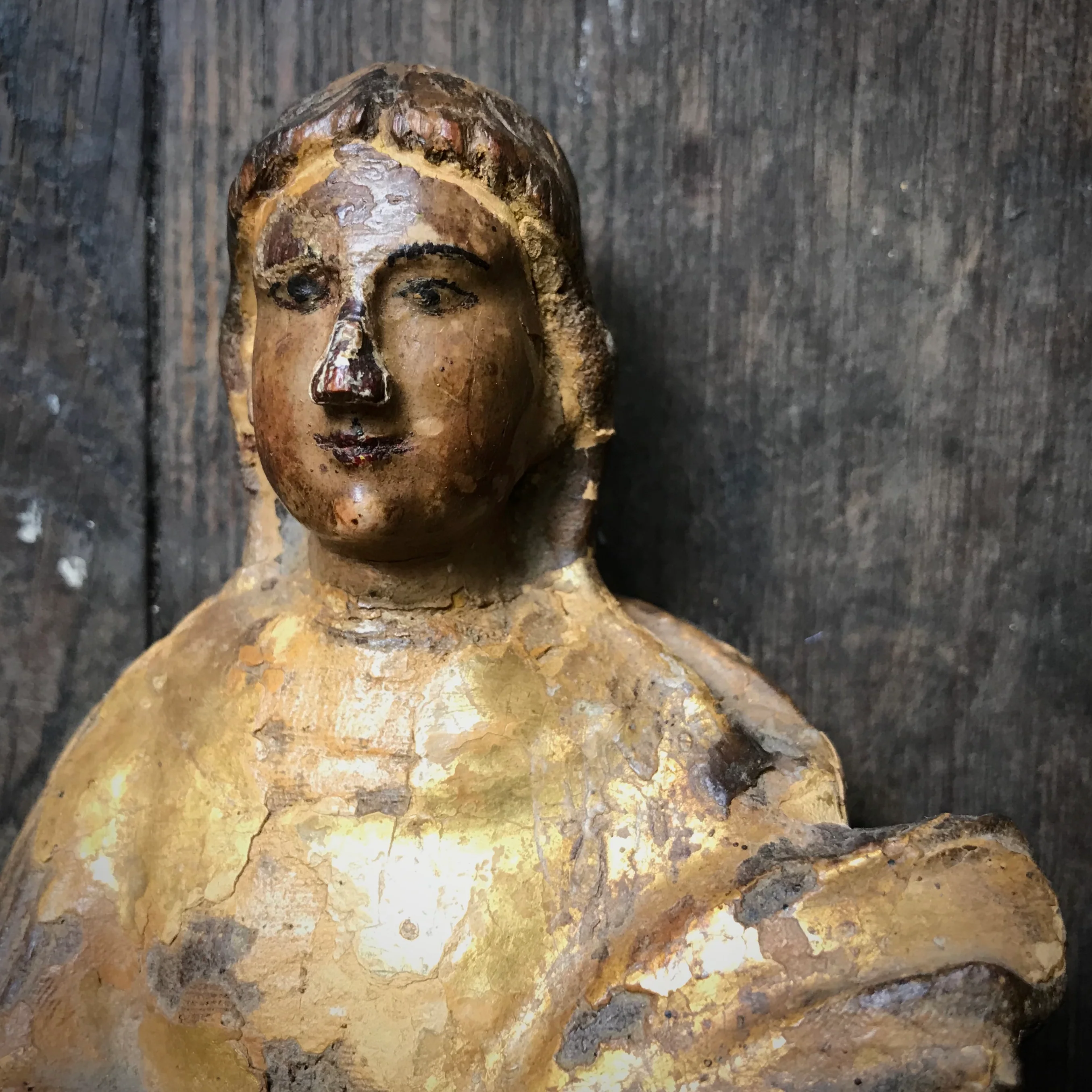 Italian Tabernacle c. 1750 with Early Virgin Mary Icon - Image 16