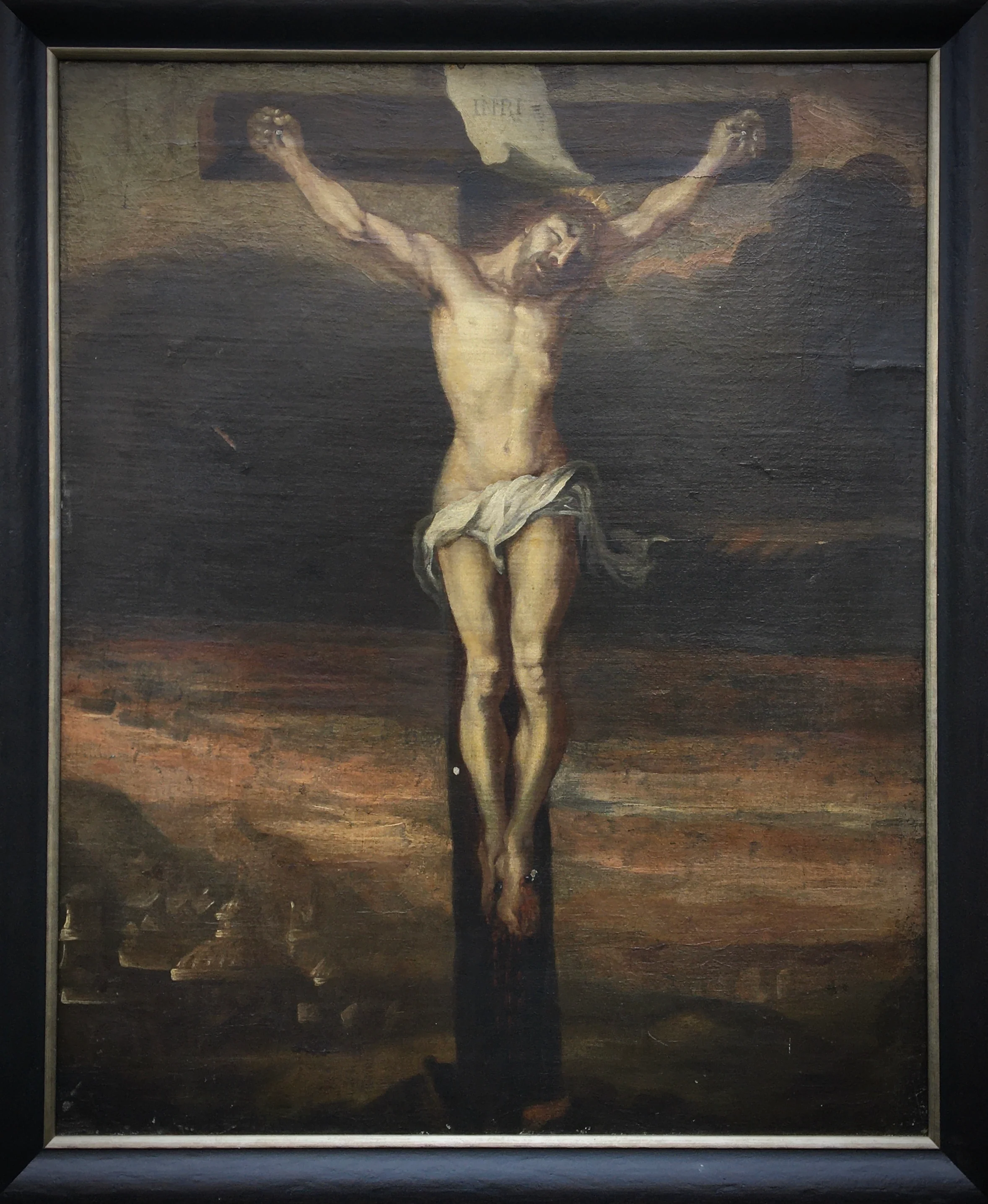 ‘The Crucifixion’ Old Master c.1630 - Image 2