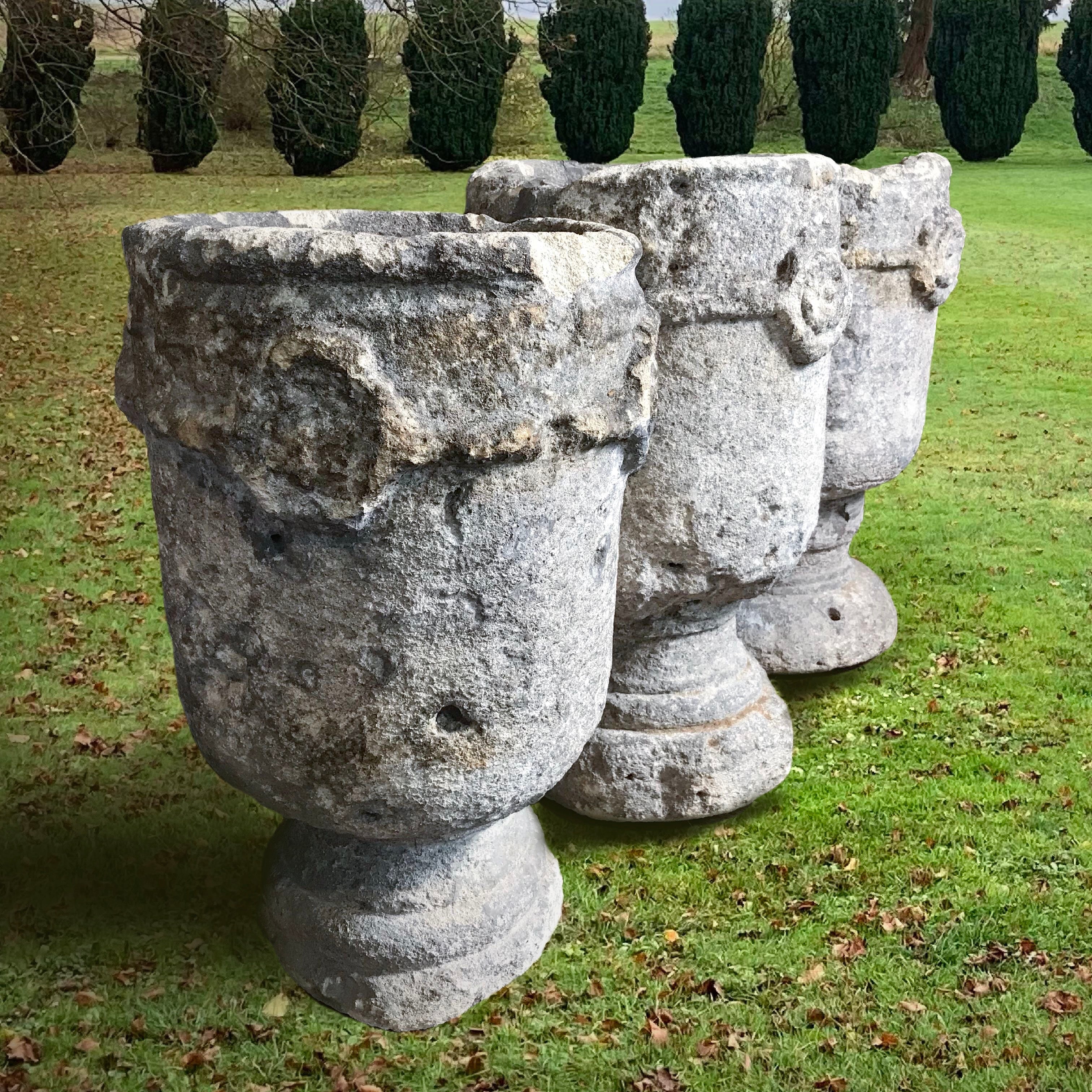 Three Late Medieval/Early Tudor Urns from Benedictine Abingdon Abbey with Royal Connnection - Image 4