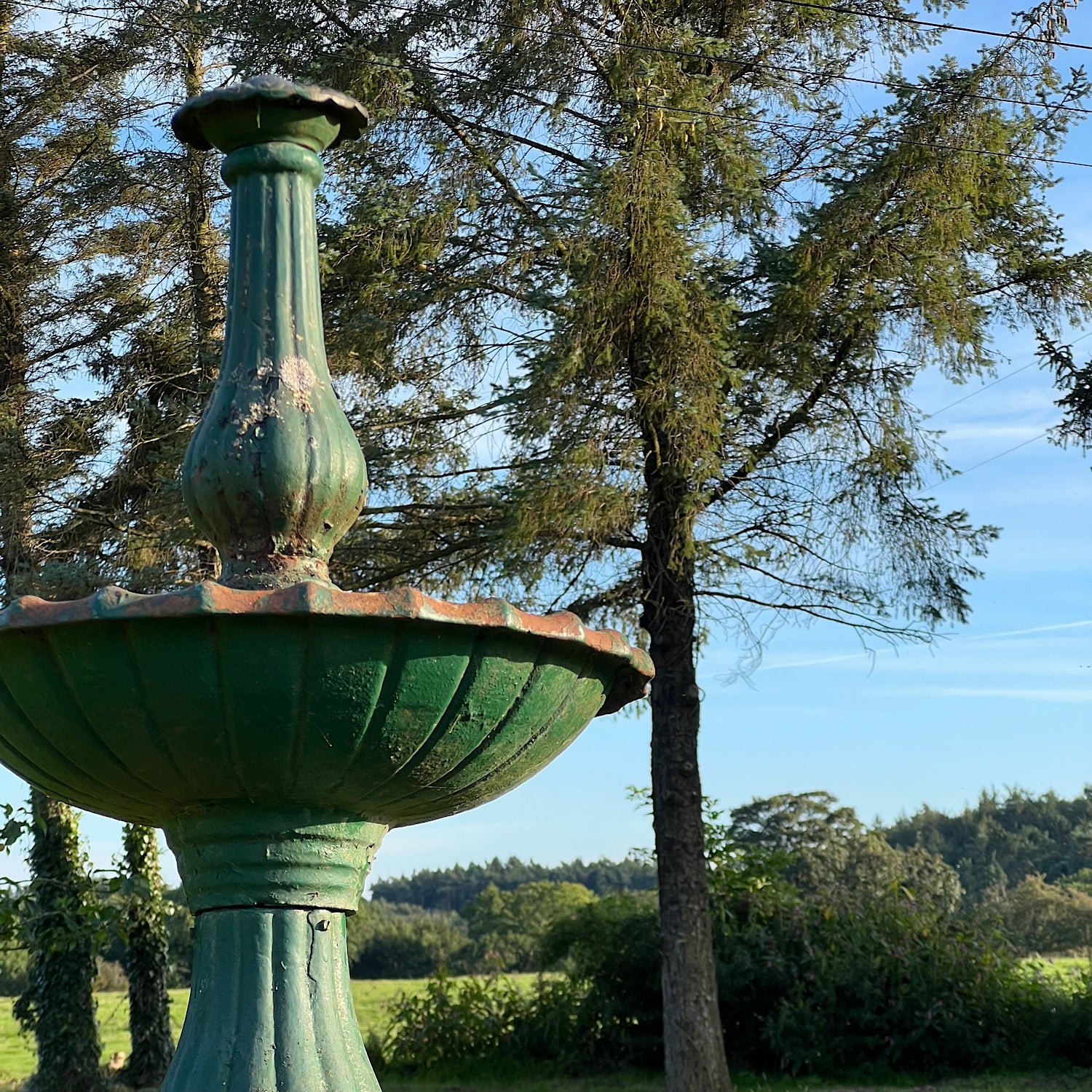 Two-Tiered French Cast Iron Fountain - Image 8