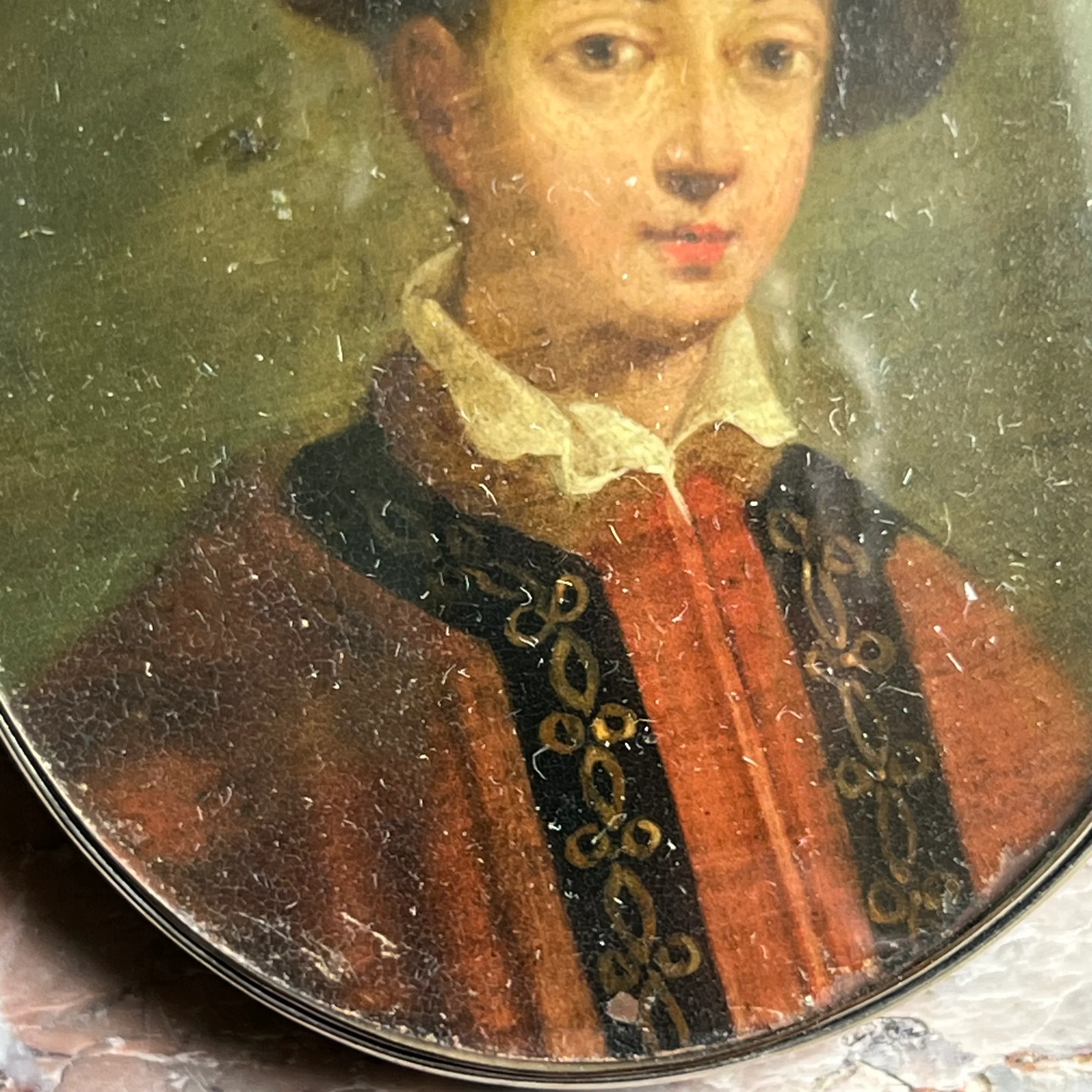 Portrait Miniature of Edward VI c.1680 - Image 2