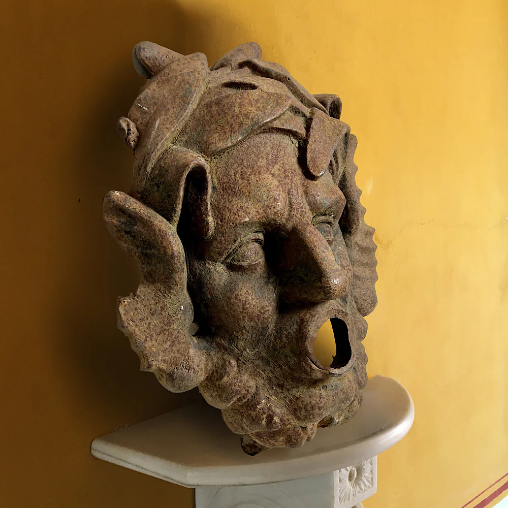 Val d’Osne Water God Fountain Head ‘Mascaron’ Mask c.1850 - Image 3